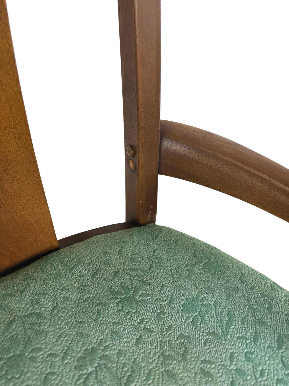 Vintage Broyhill / Lenoir Chair Company Sculptural High-Back Armchairs – Pair