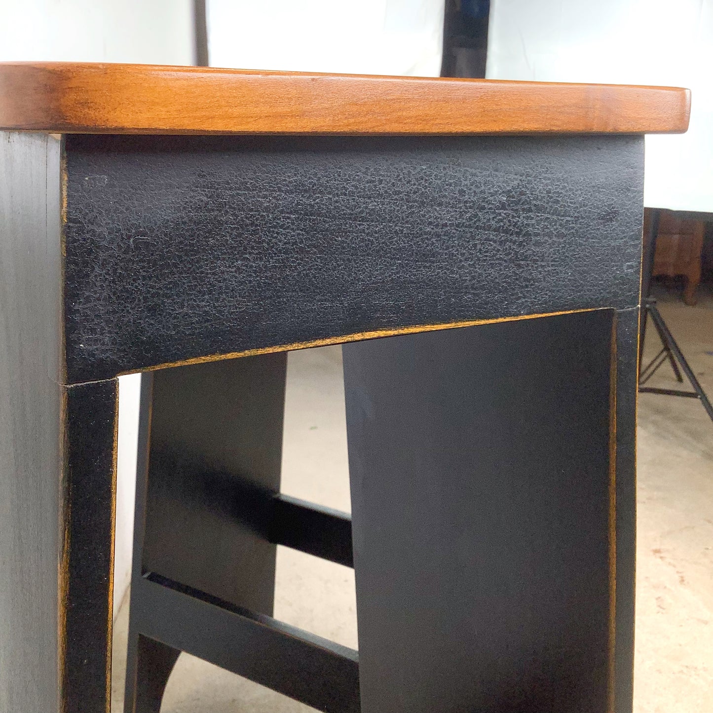 Pair of Contemporary Architectural Shaker Style Step Stools