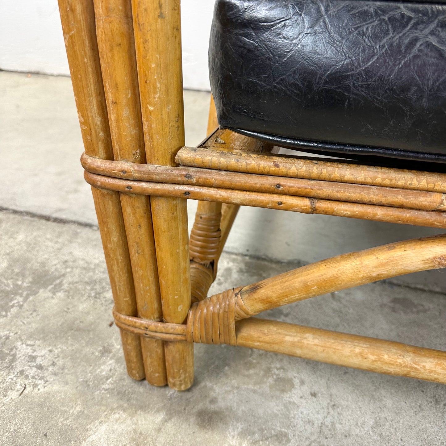 Vintage Bamboo Lounge Chairs- a Pair