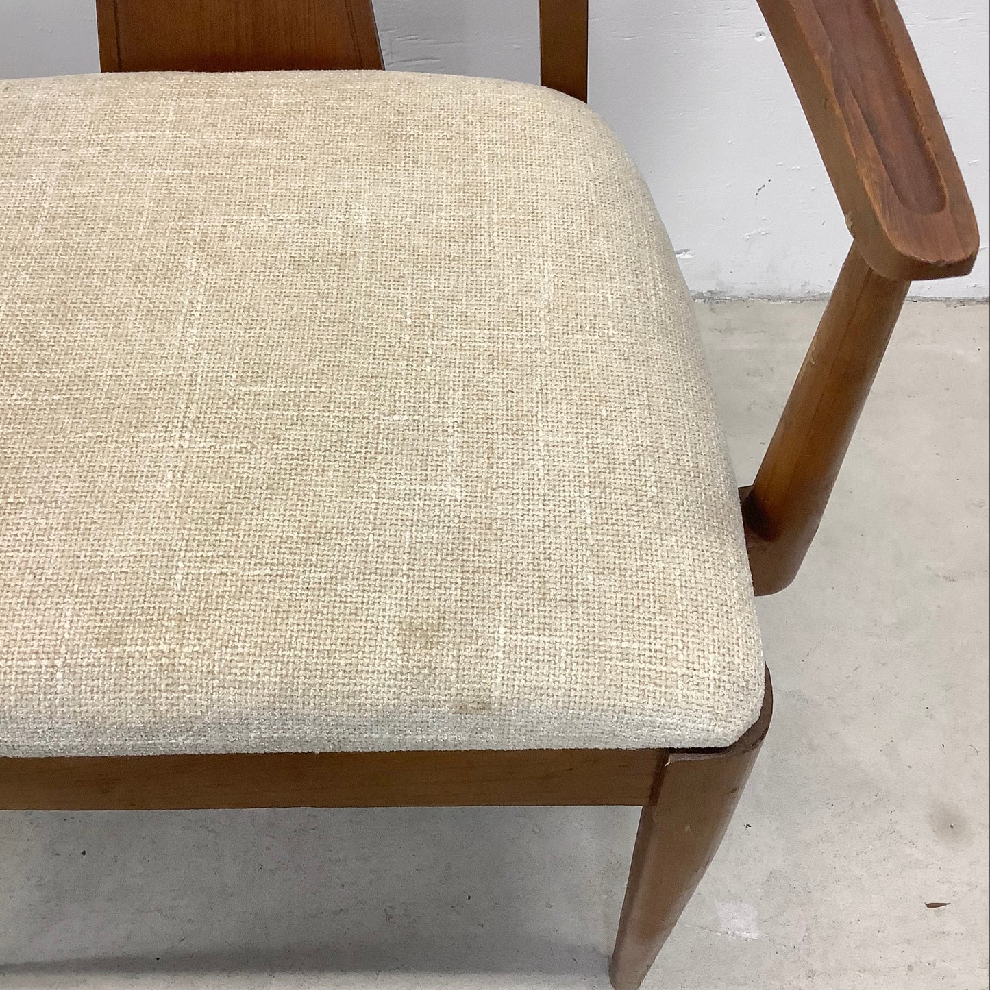 Mid-Century Walnut Dining Chairs- Six