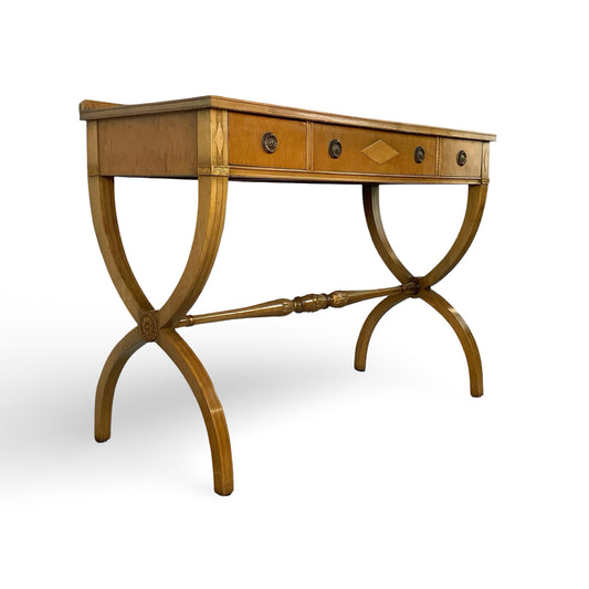 Vintage Regency Style Console Table or Writing Desk