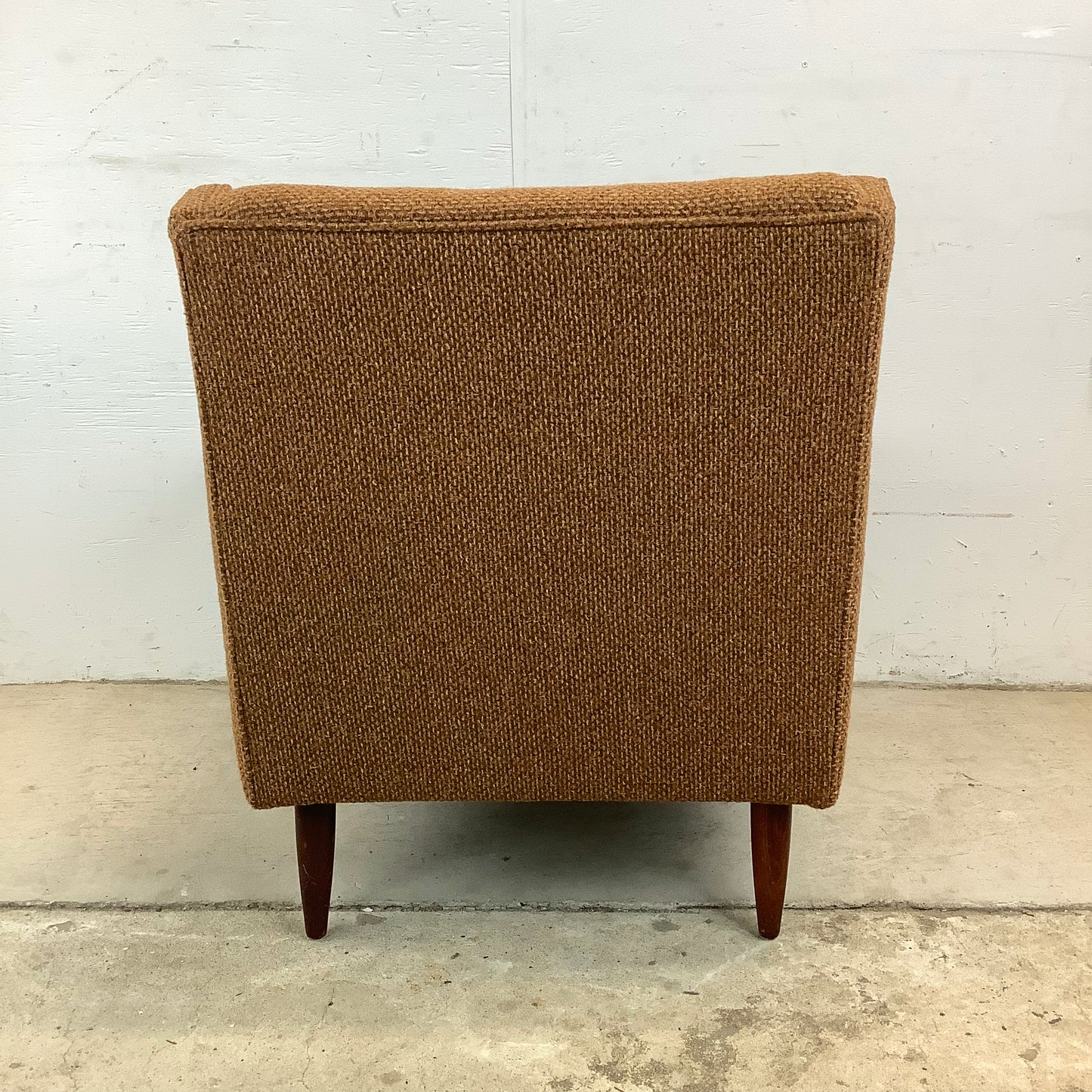 Mid-Century Upholstered Lounge Chair