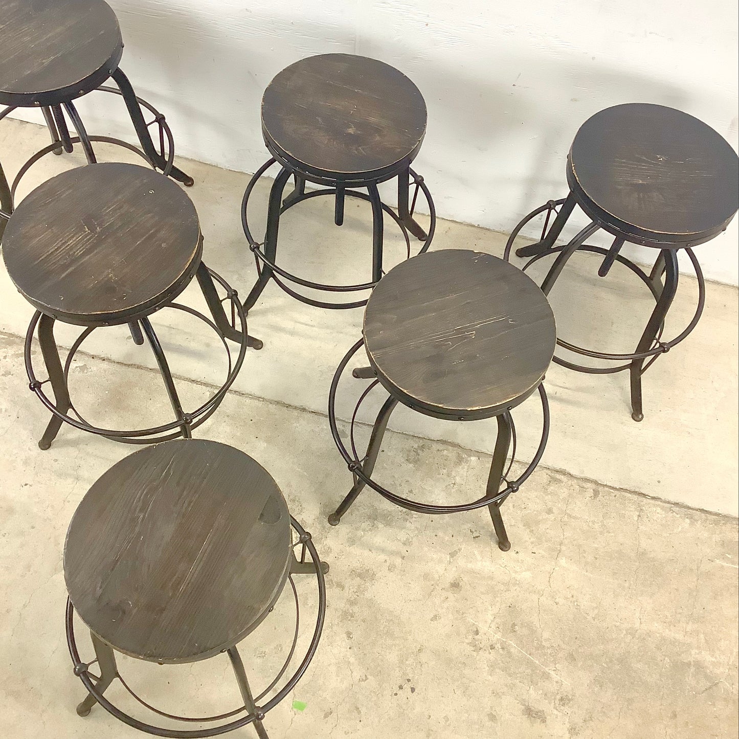 Modern Swivel Counter Stools- set of SIX