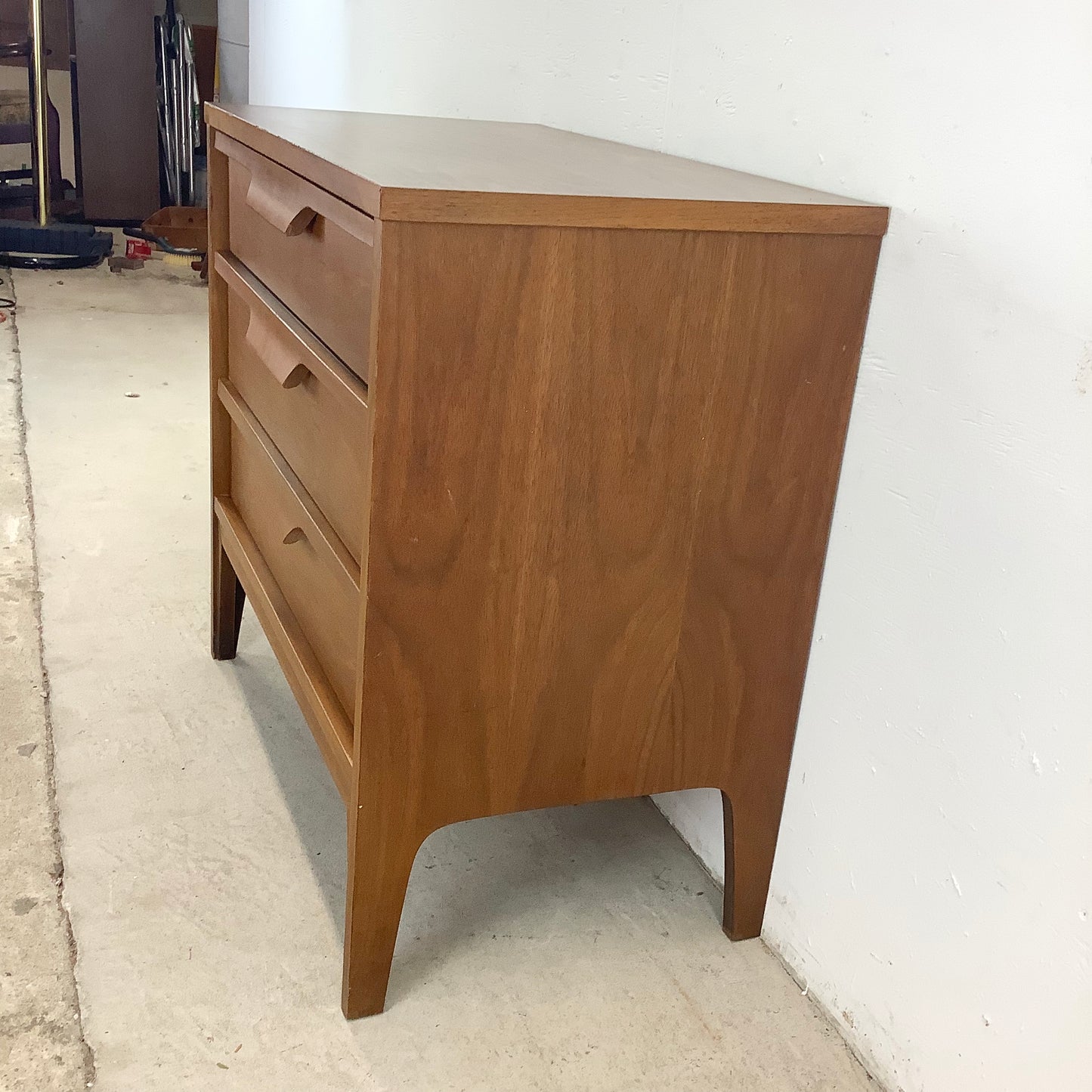 Mid-Century Three Drawer Dresser by Johnson Carper