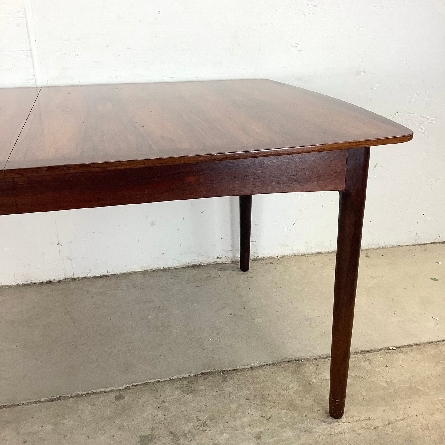Scandinavian Modern Rosewood Dining Table