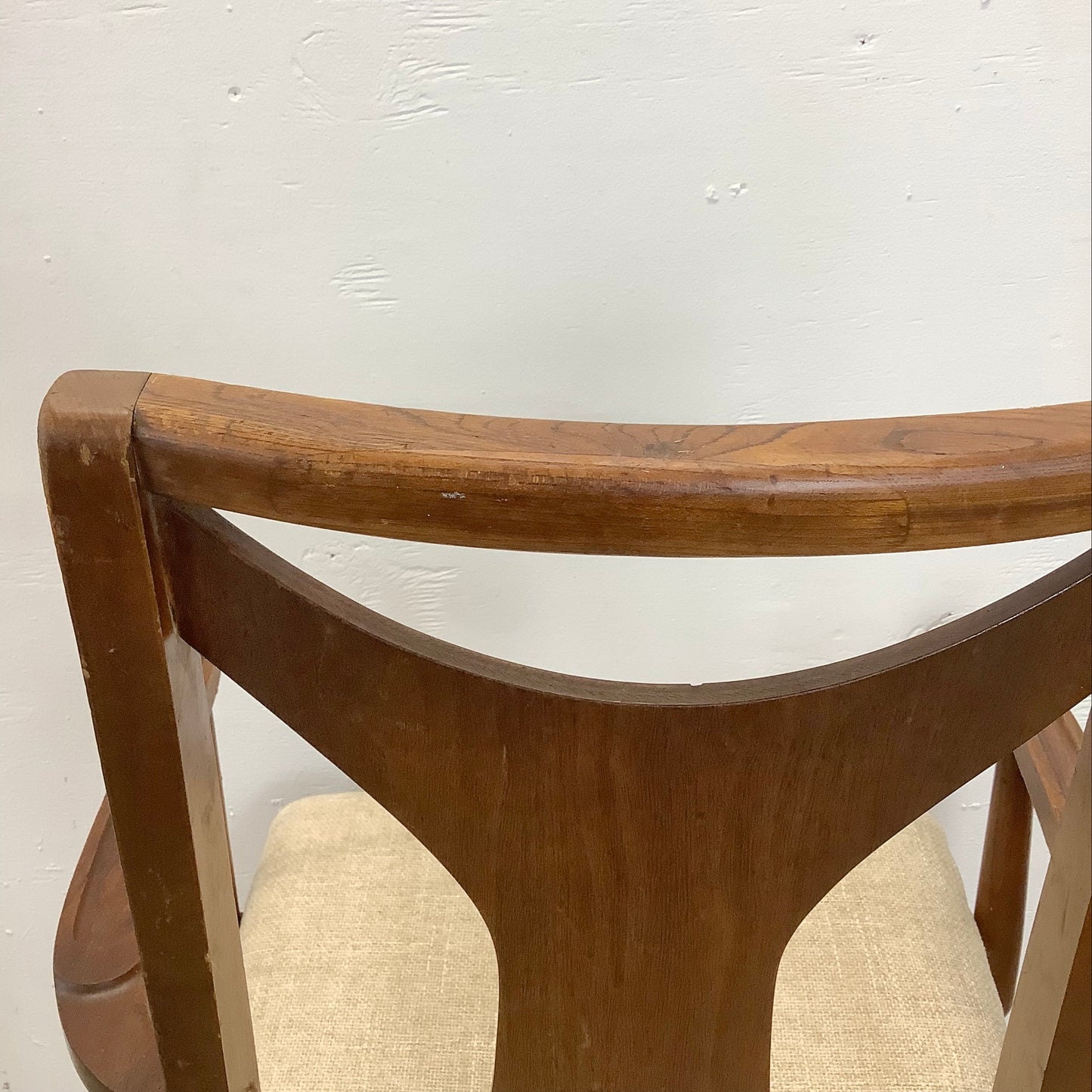 Mid-Century Walnut Dining Chairs- Six