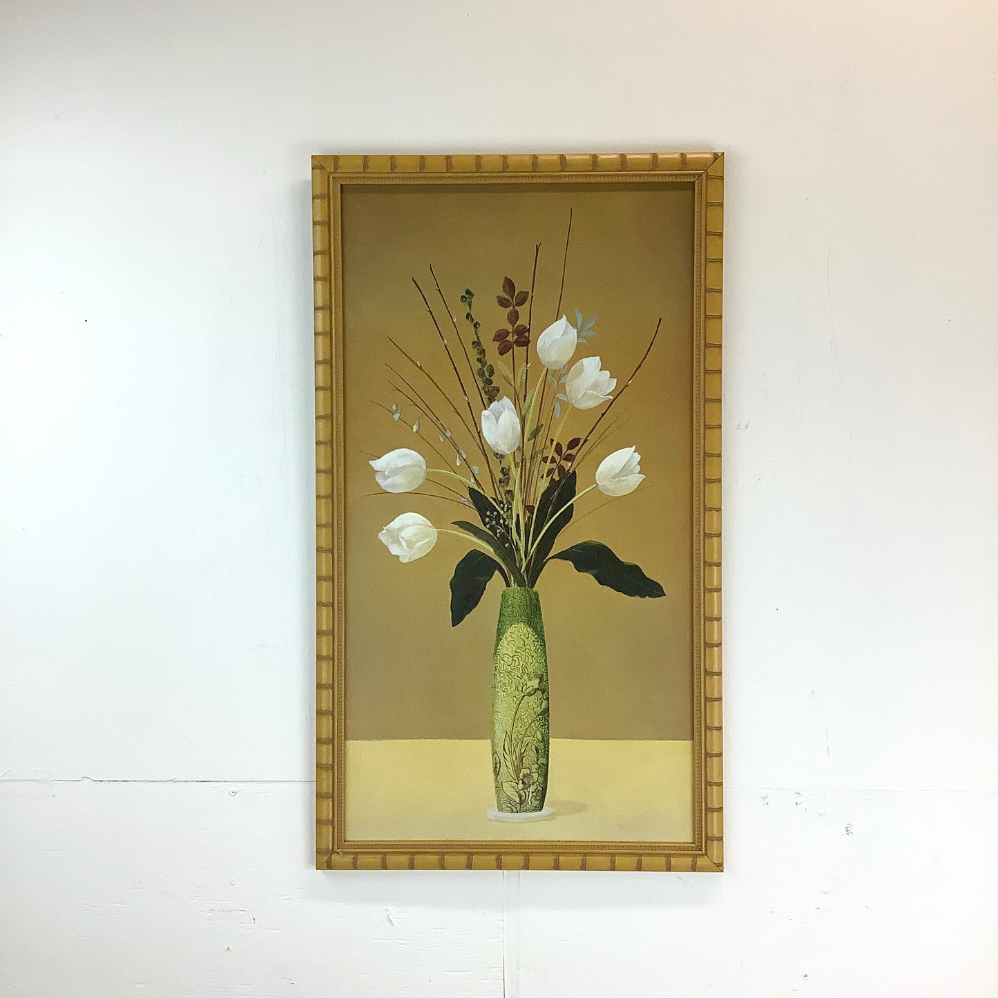 Pair Framed Floral Wall Art