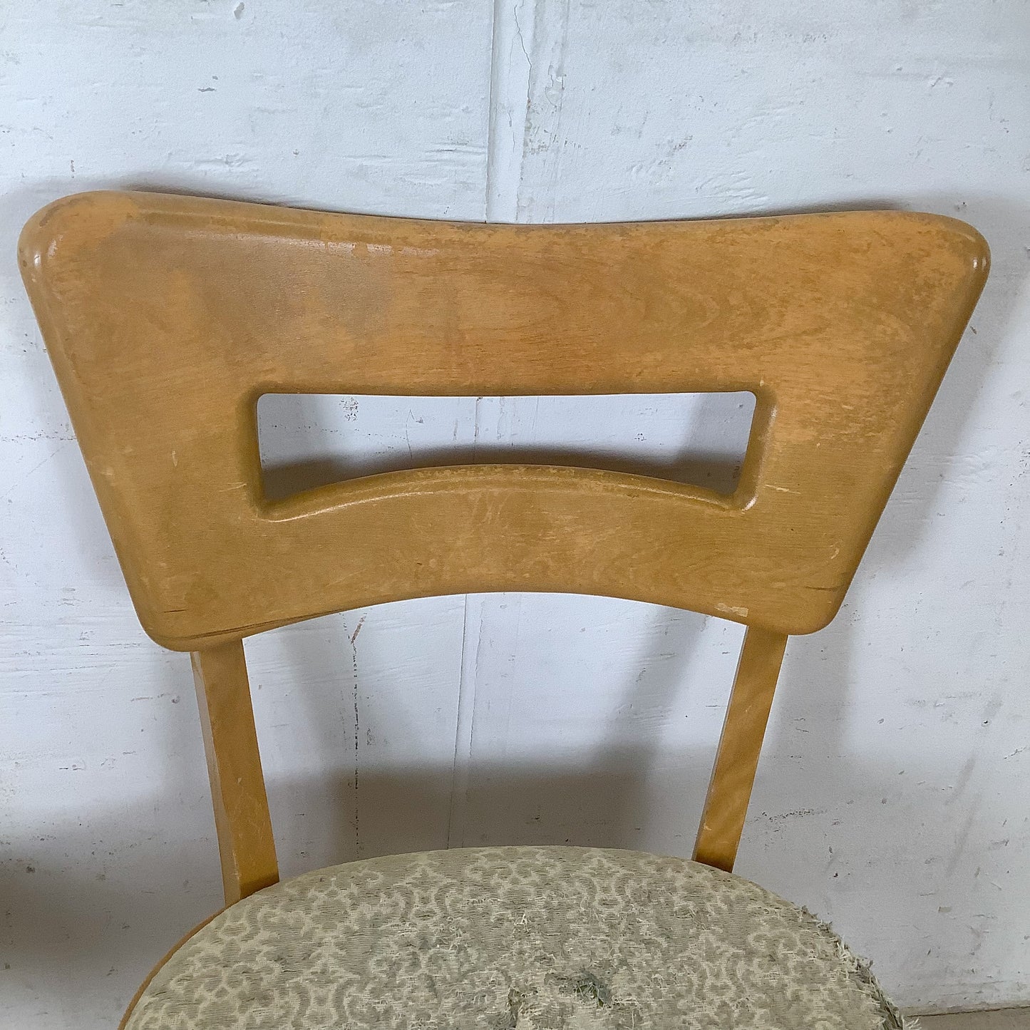 Heywood-Wakefield M 154 "Dog Bone" Dining Chairs — A Set of Six
