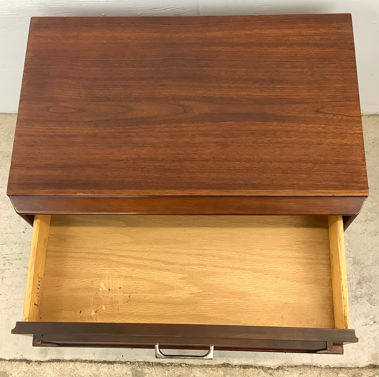 Mid-Century Nightstand With Drawer