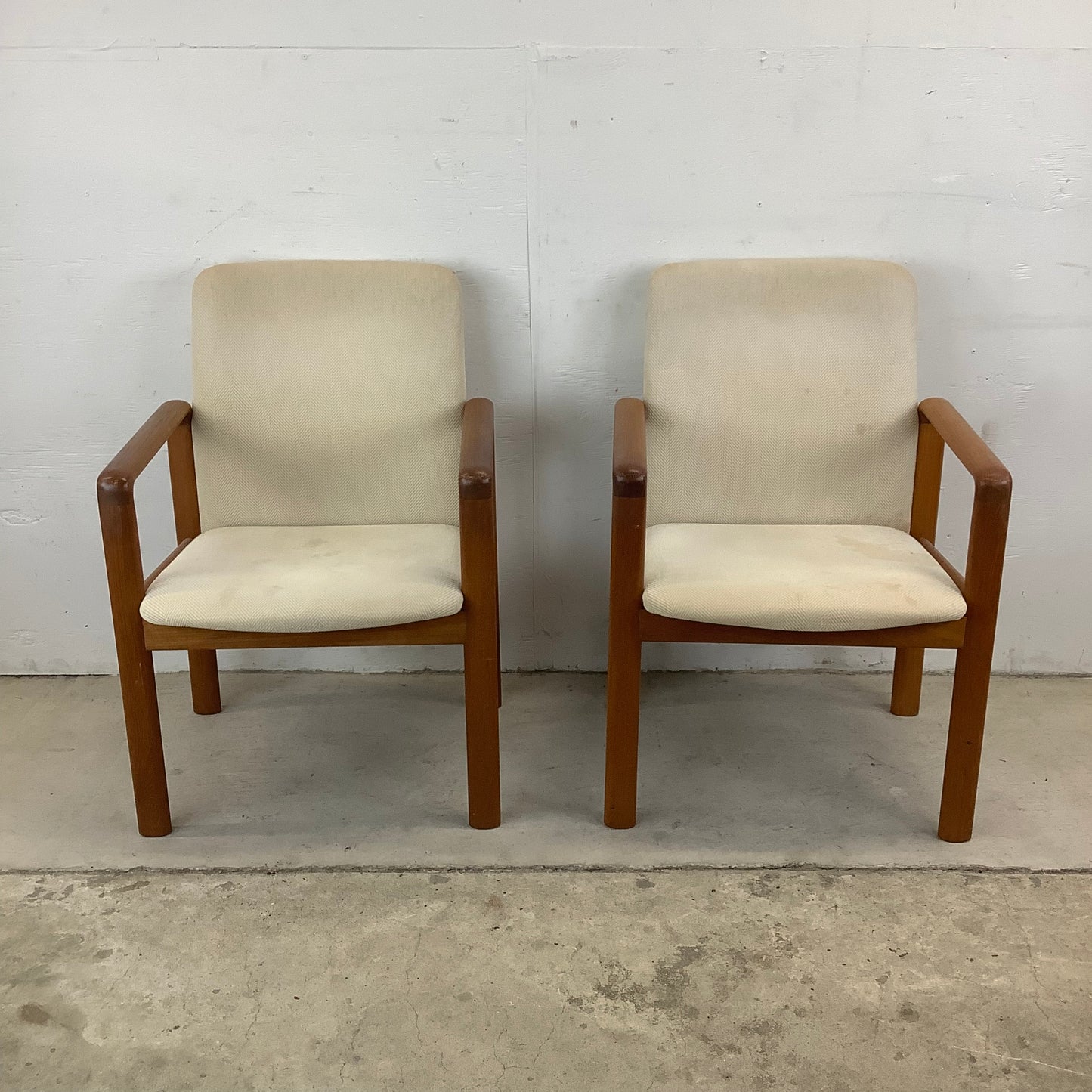 Scandinavian Modern Teak Armchairs by Jesper- set of 8