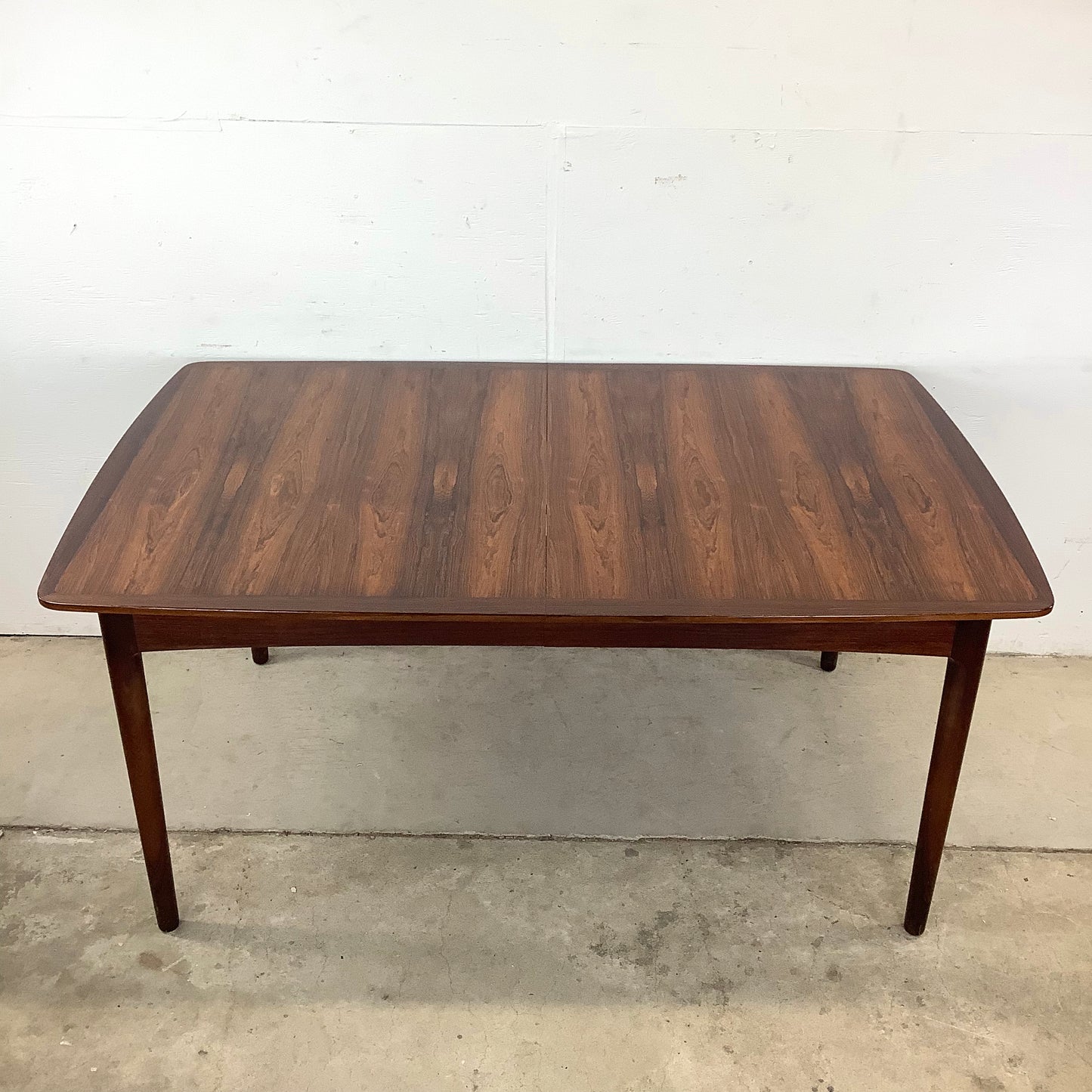 Scandinavian Modern Rosewood Dining Table