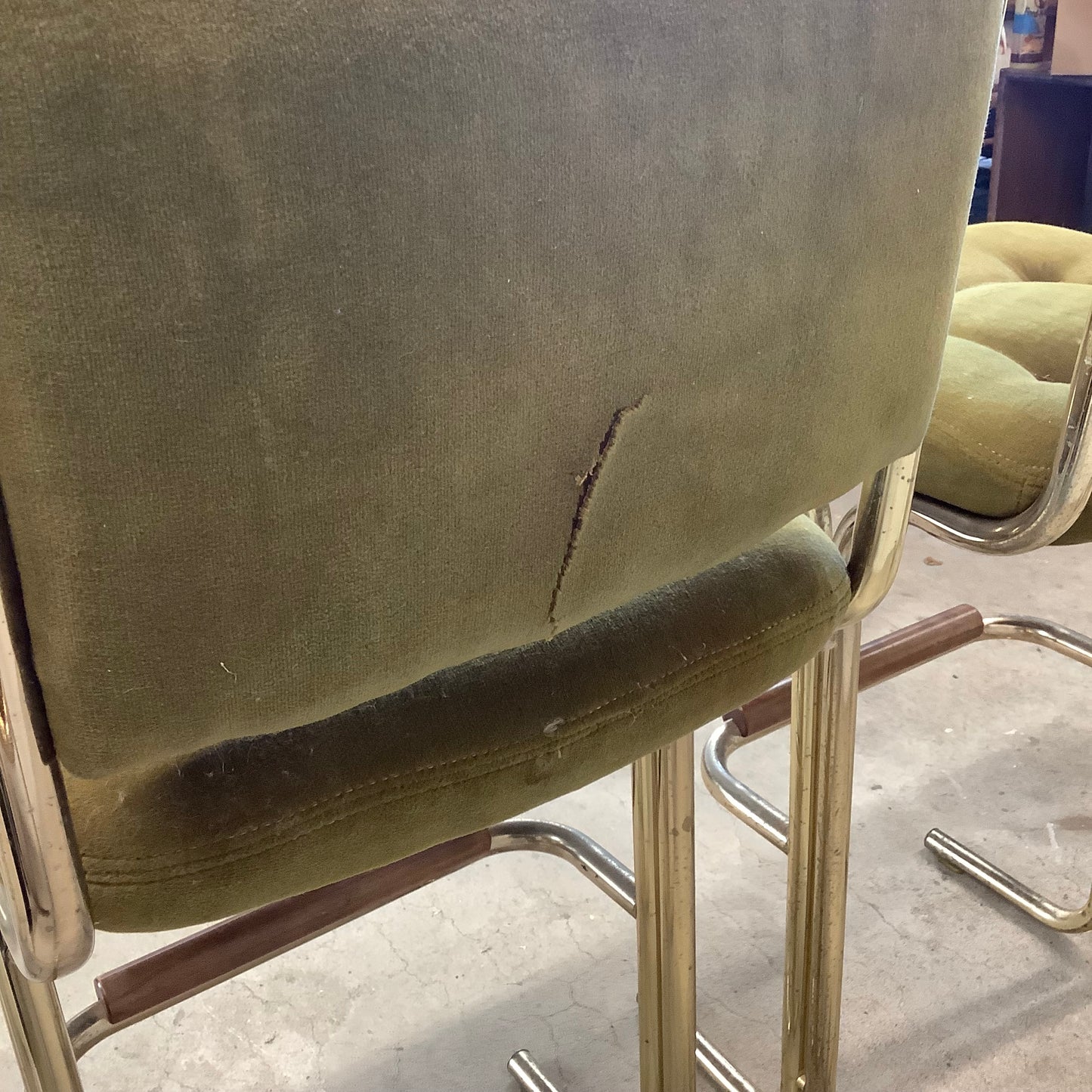 Vintage Modern Chromcraft Barstools-set of 5