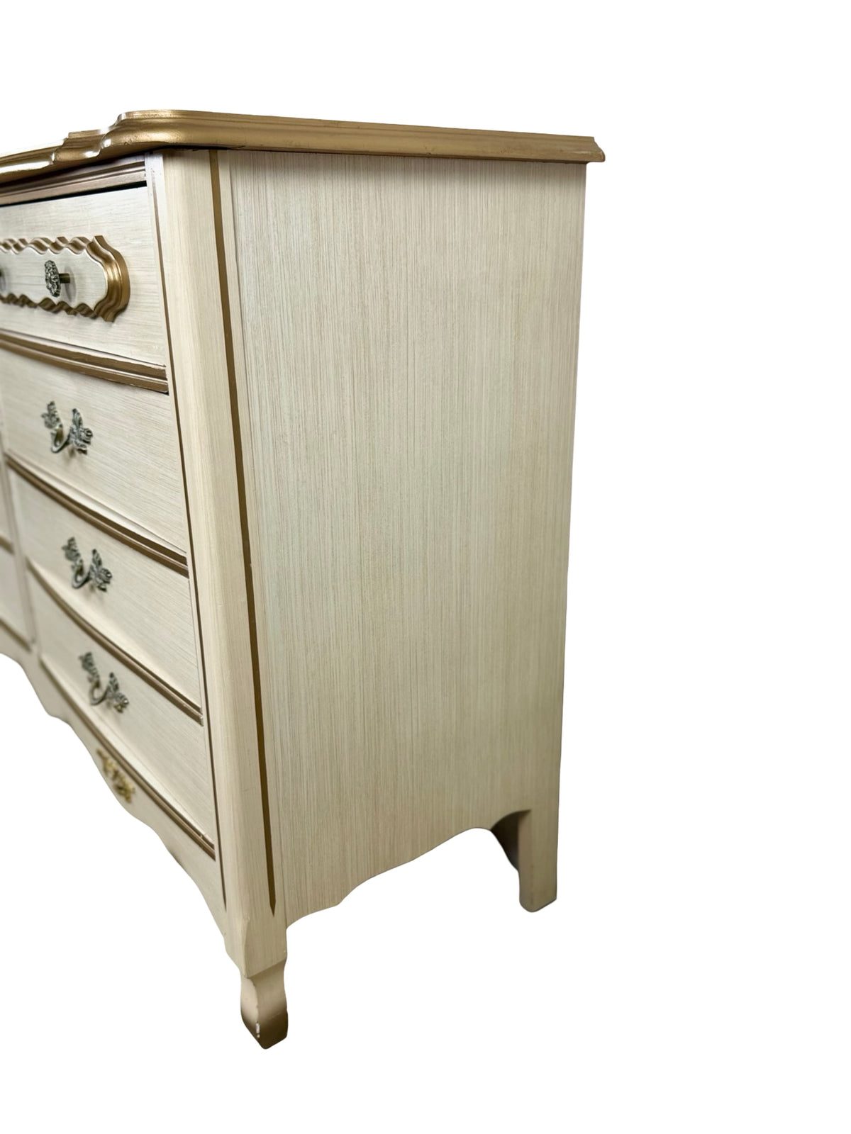 Vintage French Provincial Six-Drawer Dresser | Louis XV Revival