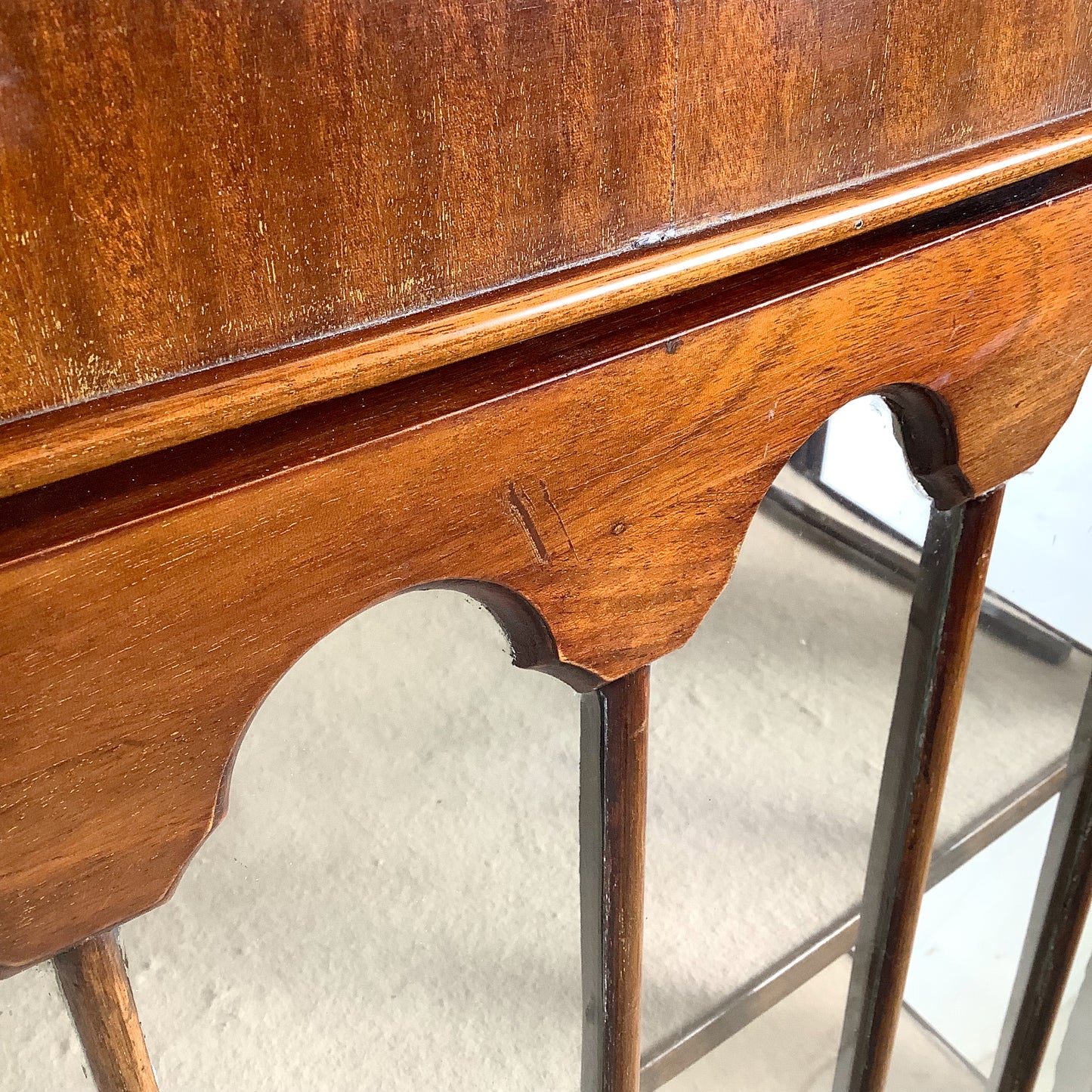 Early 20th Century Mahogany Chippendale Revival Display Cabinet