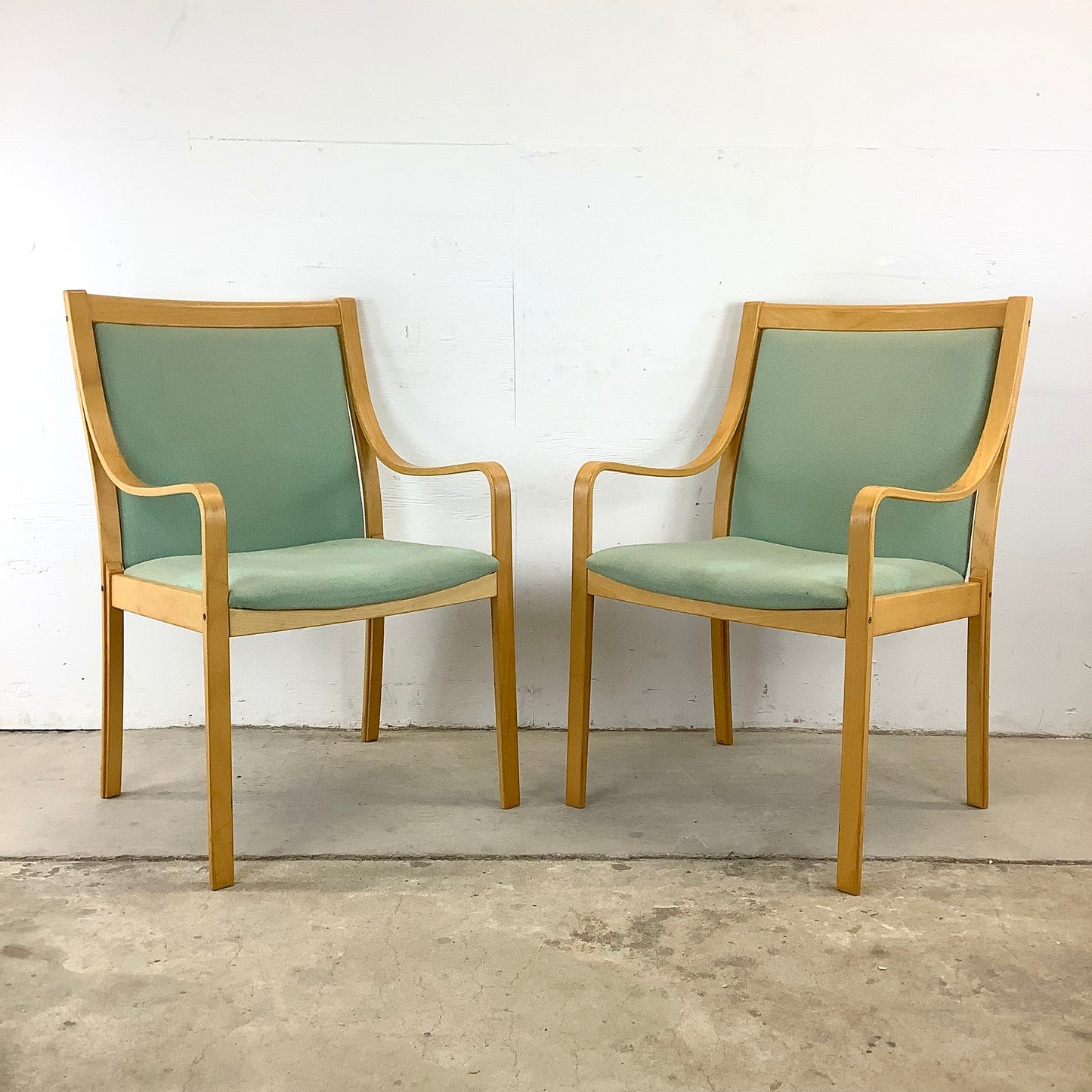 Scandinavian Bentwood Dining Chairs by Vatne Mobler