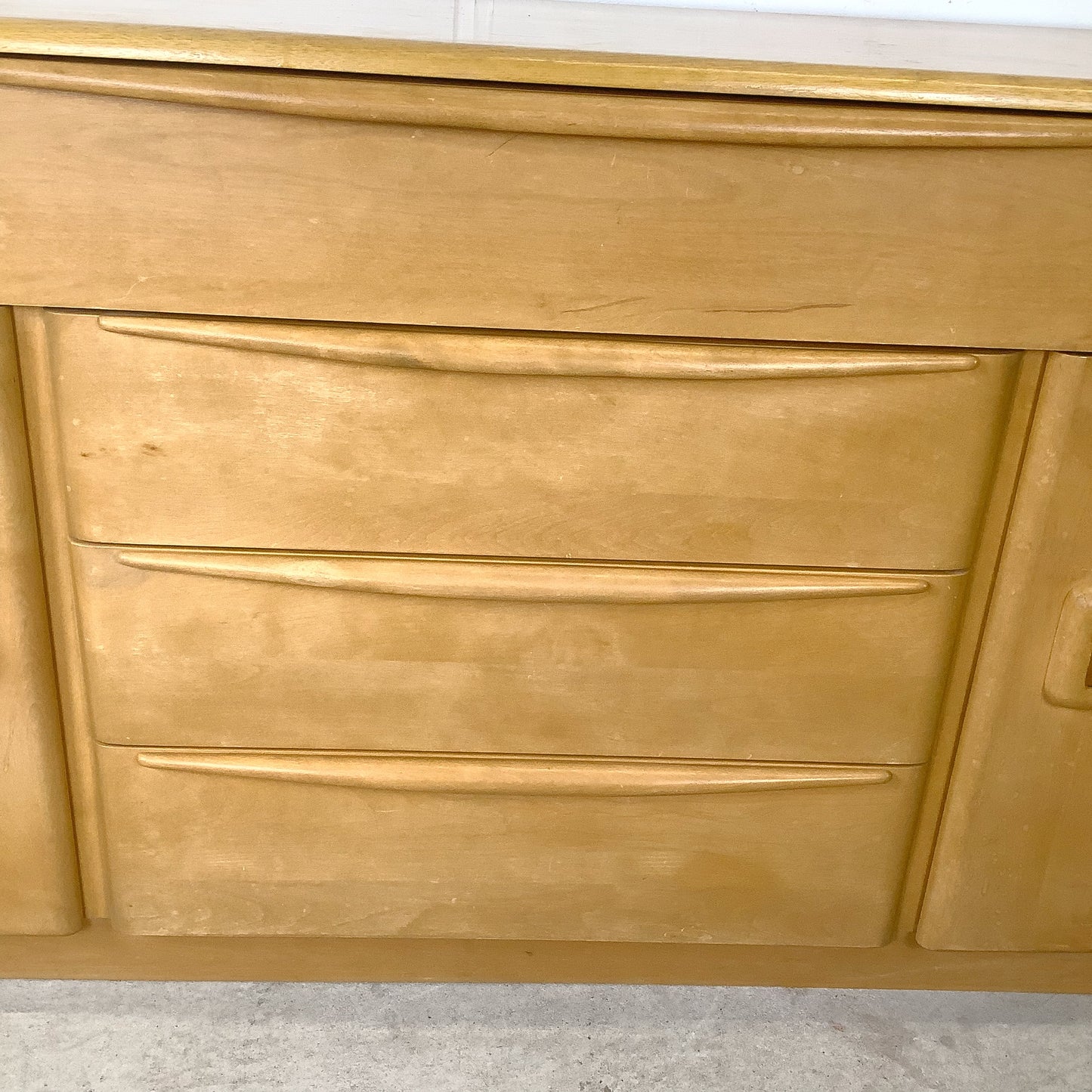MCM Heywood-Wakefield Encore Buffet Sideboard, Wheat