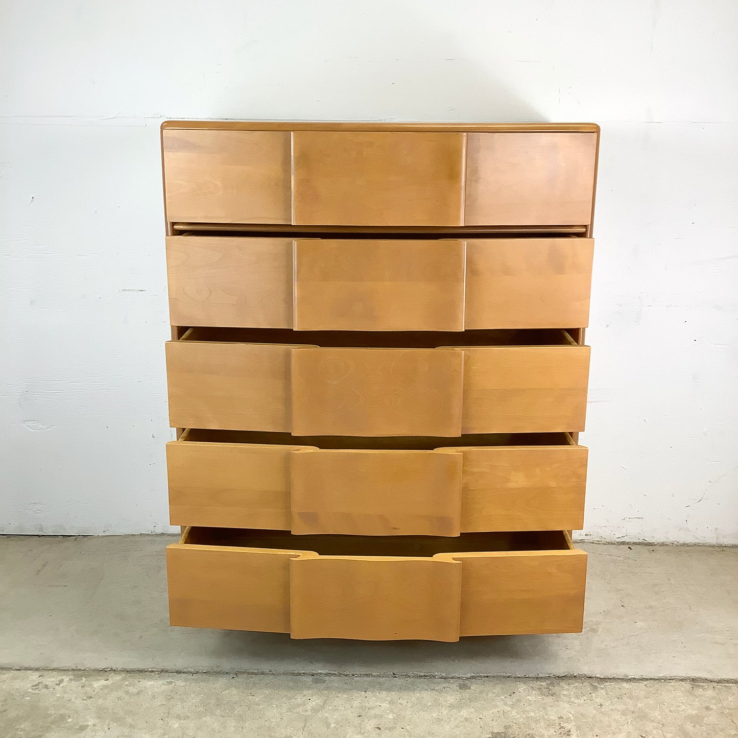 Mid-Century Highboy Dresser by Heywood-Wakefield