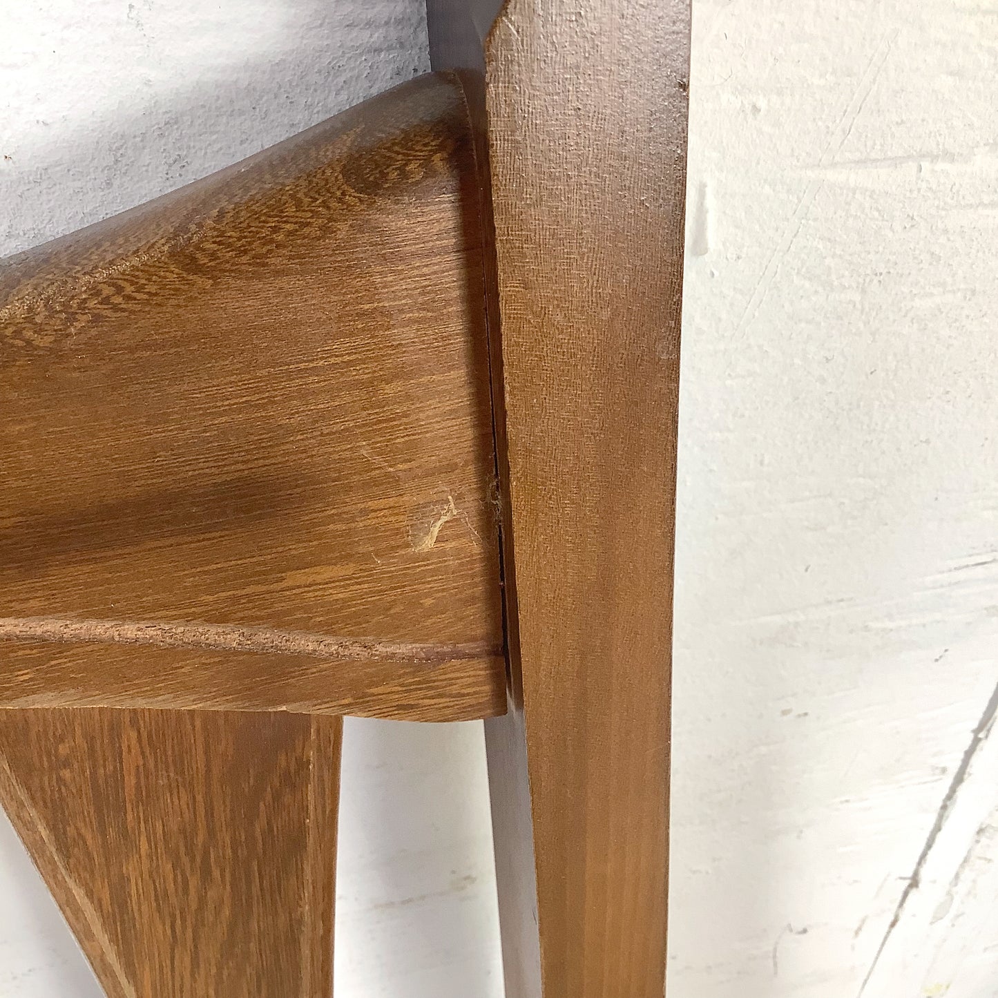 Set of Six Mid-Century Walnut Dining Chairs
