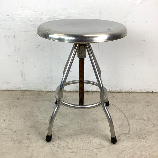 Industrial Modern Shop Stool With Adjustable Height