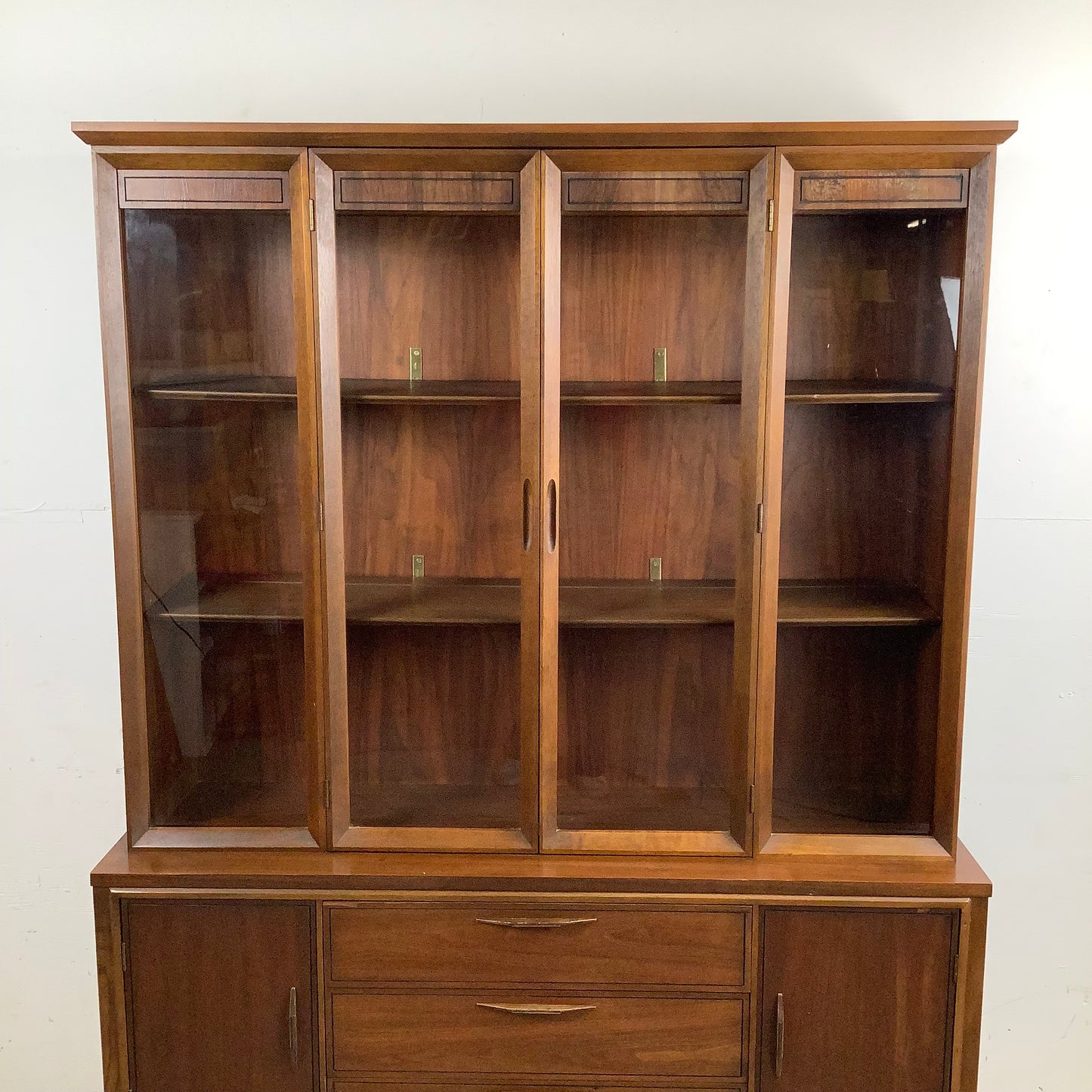 Mid-Century Modern Sideboard Display Cabinet