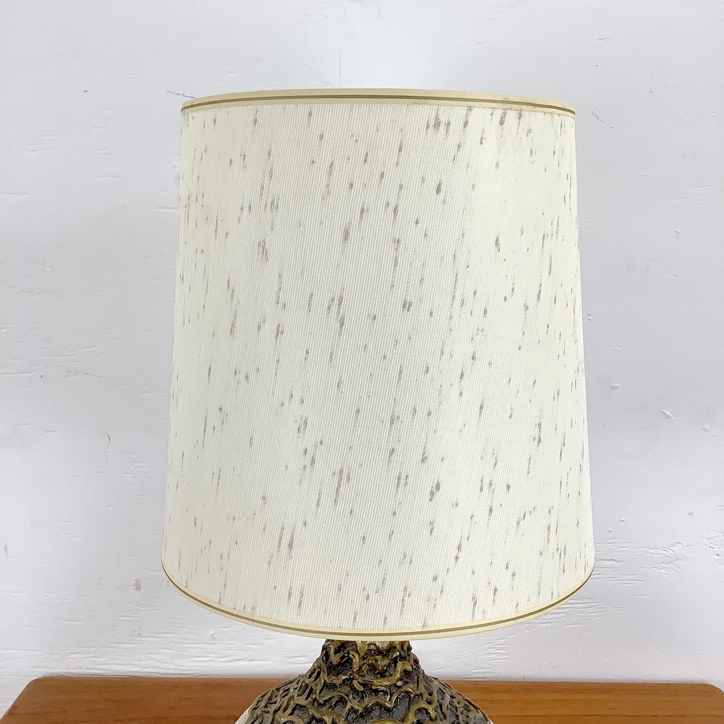 Danish Modern Studio Pottery Lamp – Sculptural Mid-Century Accent