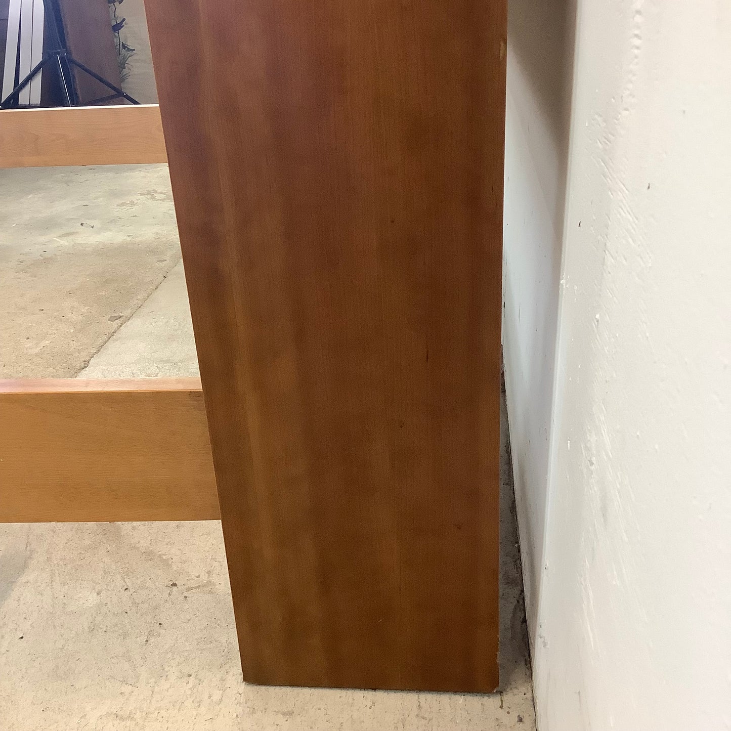 Vintage Mid-Century Bed Frame with Storage- Full