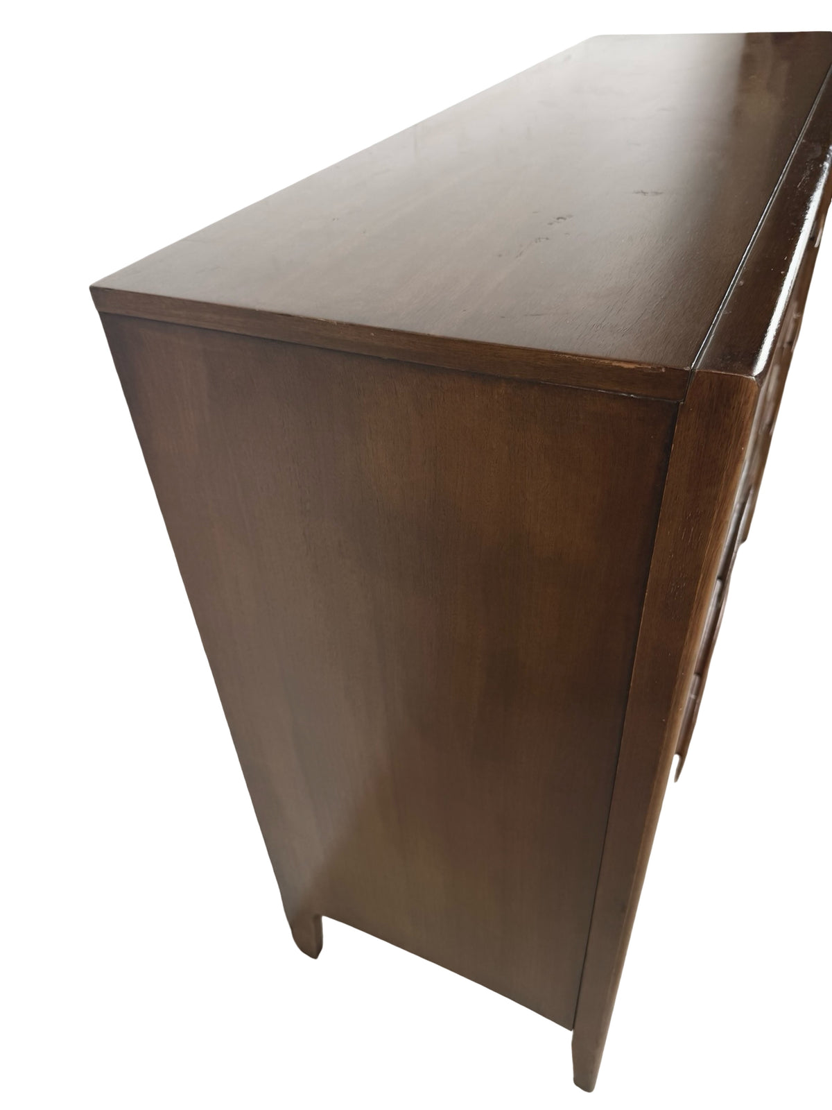 Broyhill Emphasis Mid-Century Modern Gentleman’s Chest — Eight-Drawer Dresser