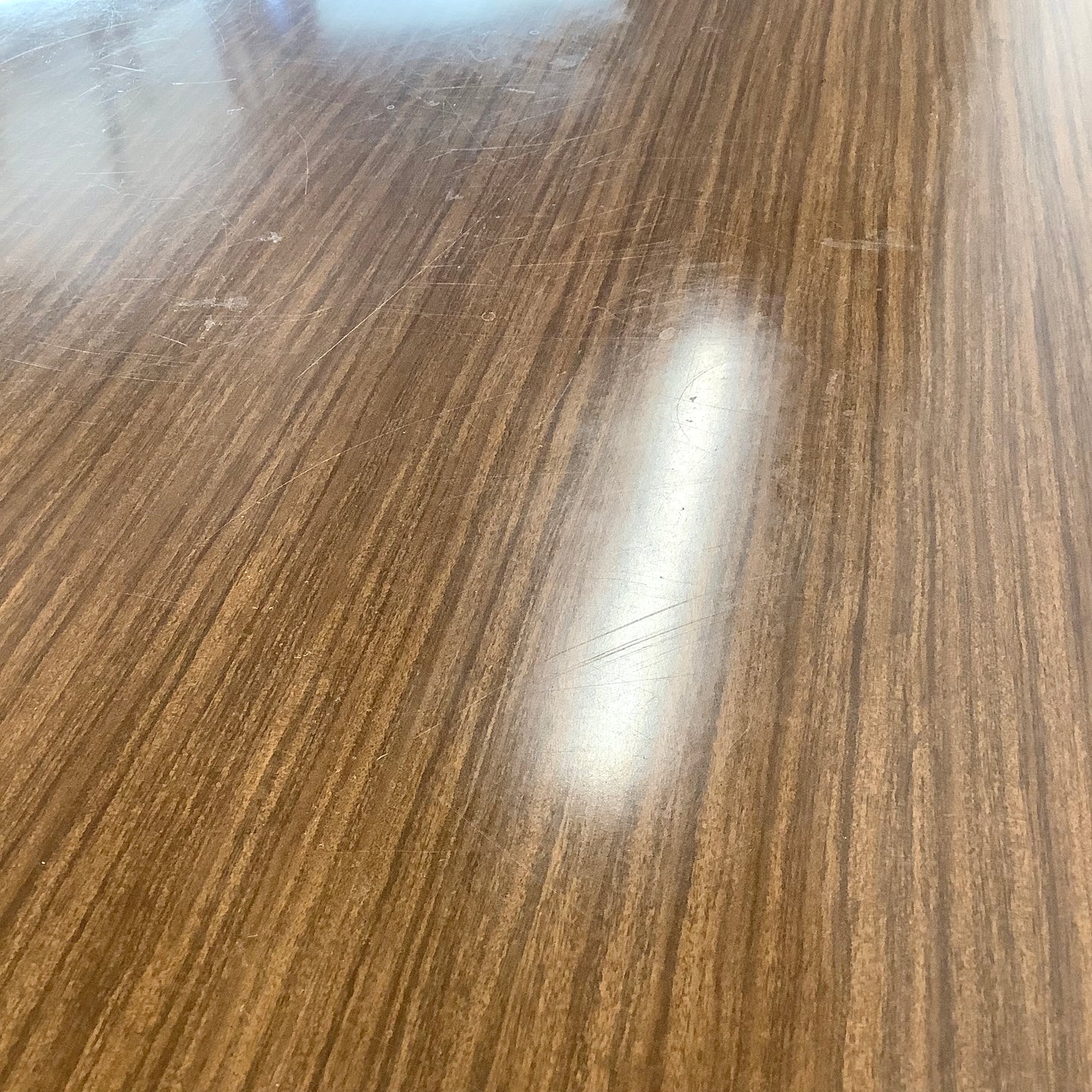 Petite Mid-Century Dining Table With leaves