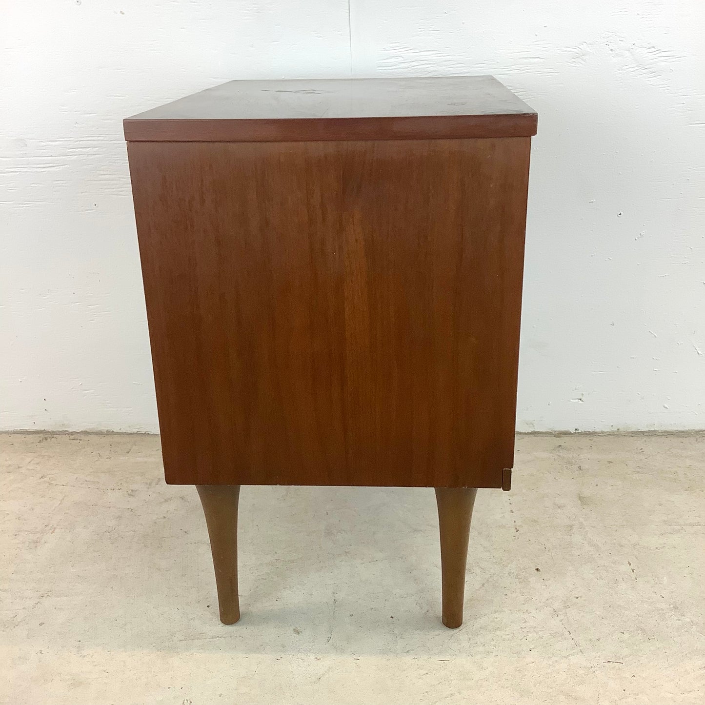 Mid-Century Single Drawer Nightstand