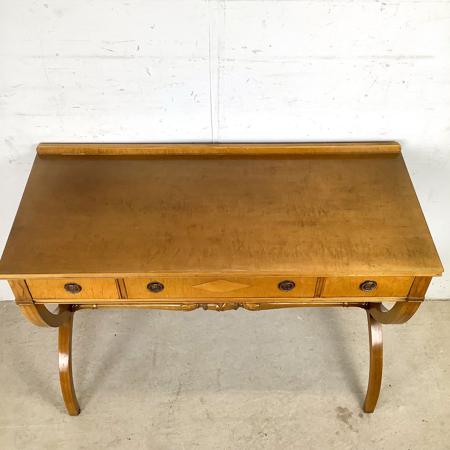 Vintage Regency Style Console Table or Writing Desk