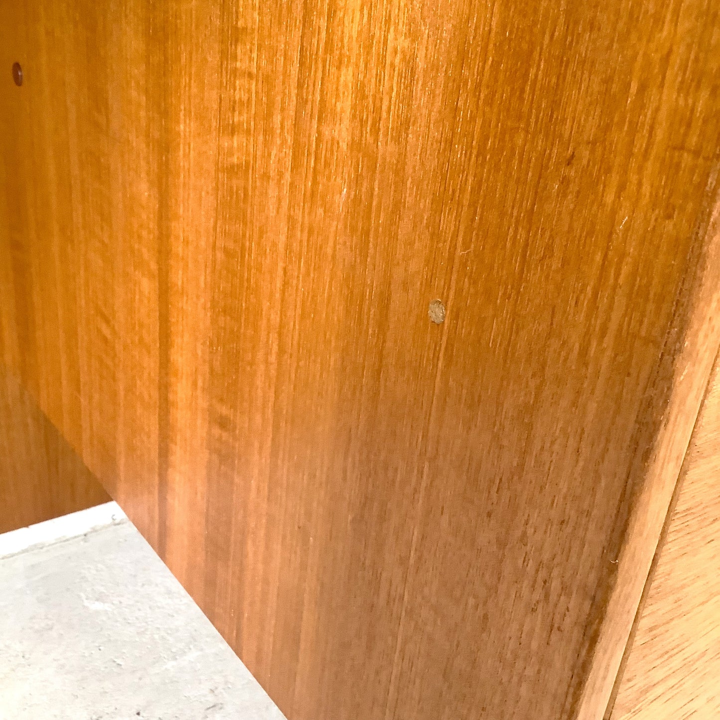 Mid-Century Danish Modern Teak Single Pedestal Writing Desk