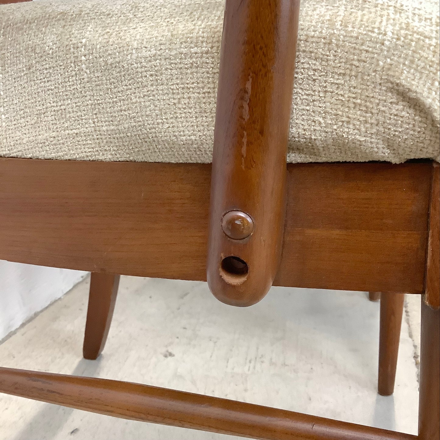 Mid-Century Walnut Dining Chairs- Six