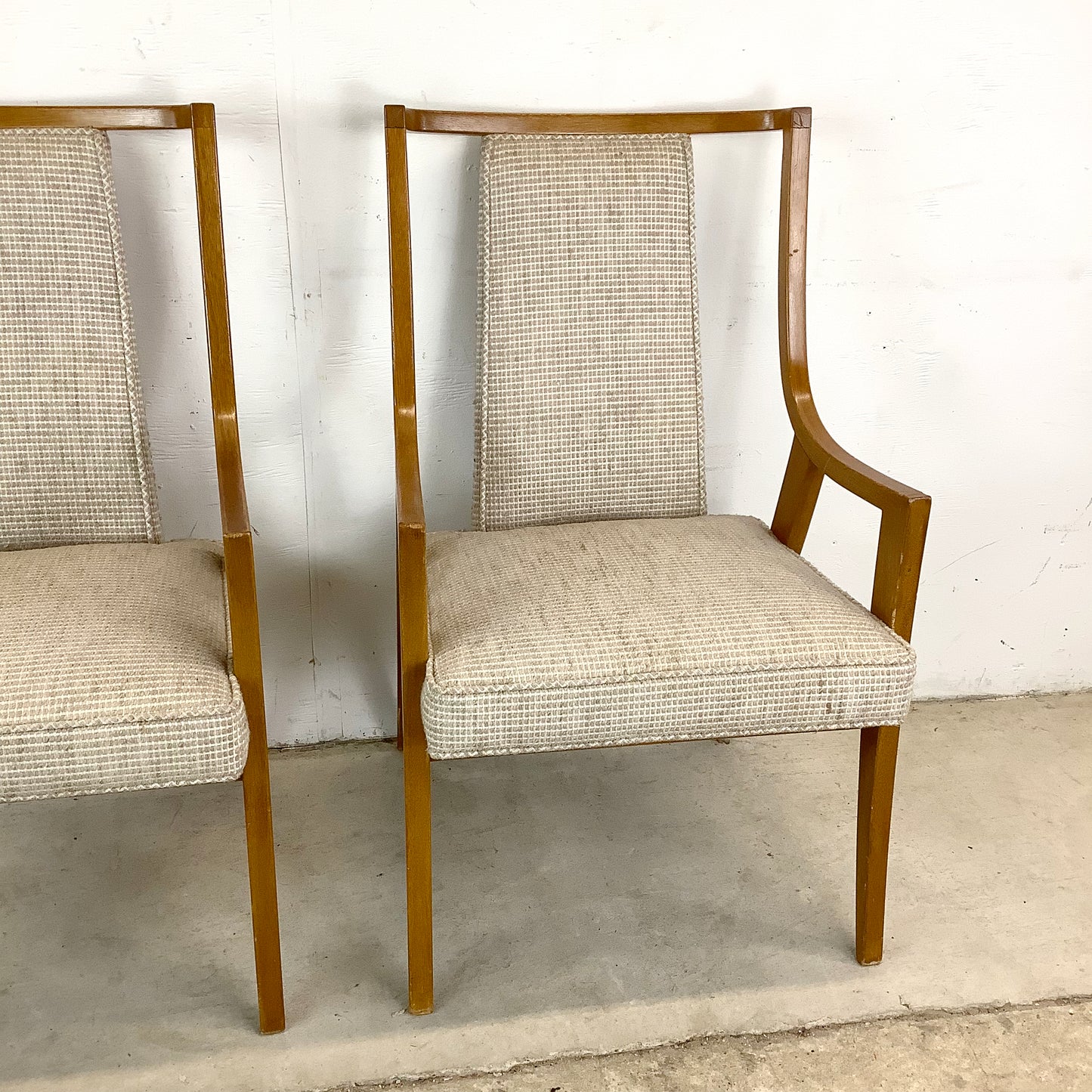 Pair MCM Armchairs for Dining or Office
