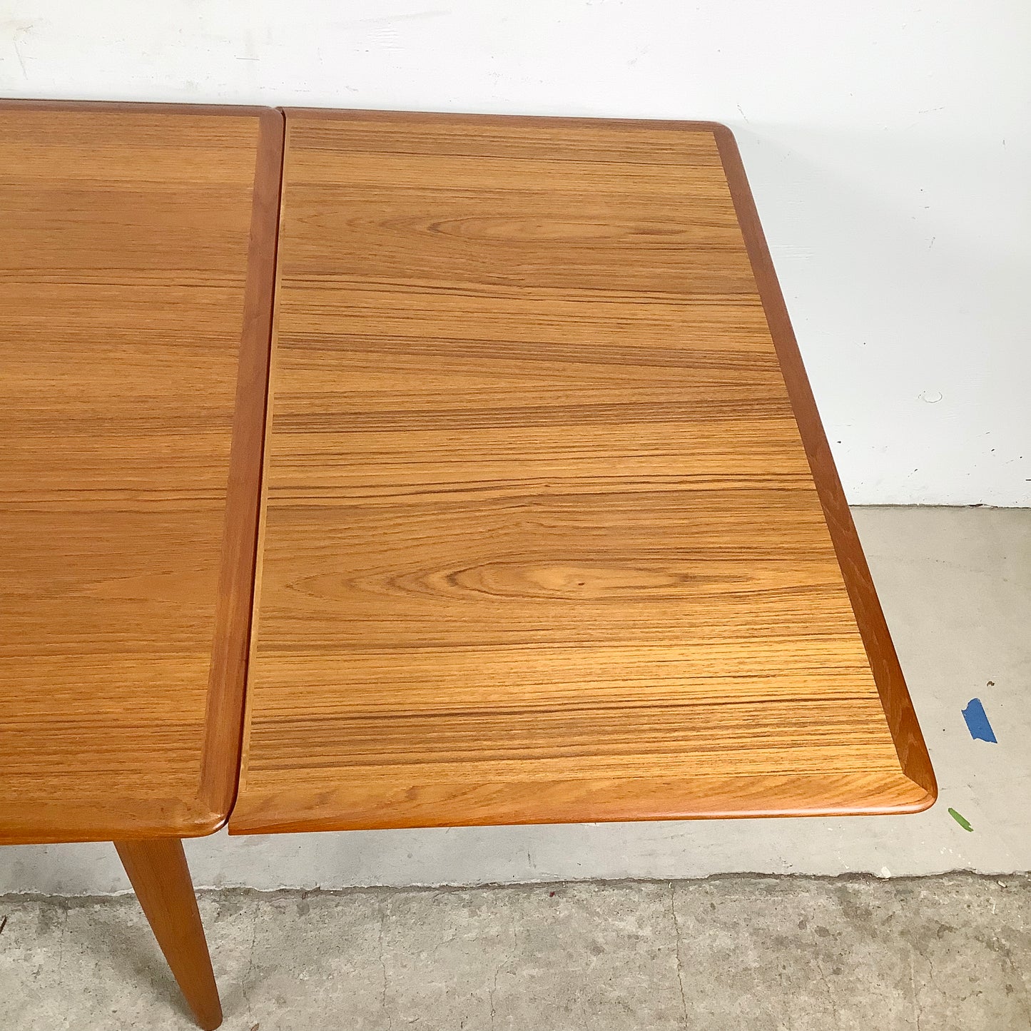 Mid-Century Danish Teak Dining Table with Draw Leaves by Skovmand & Andersen for Moreddi