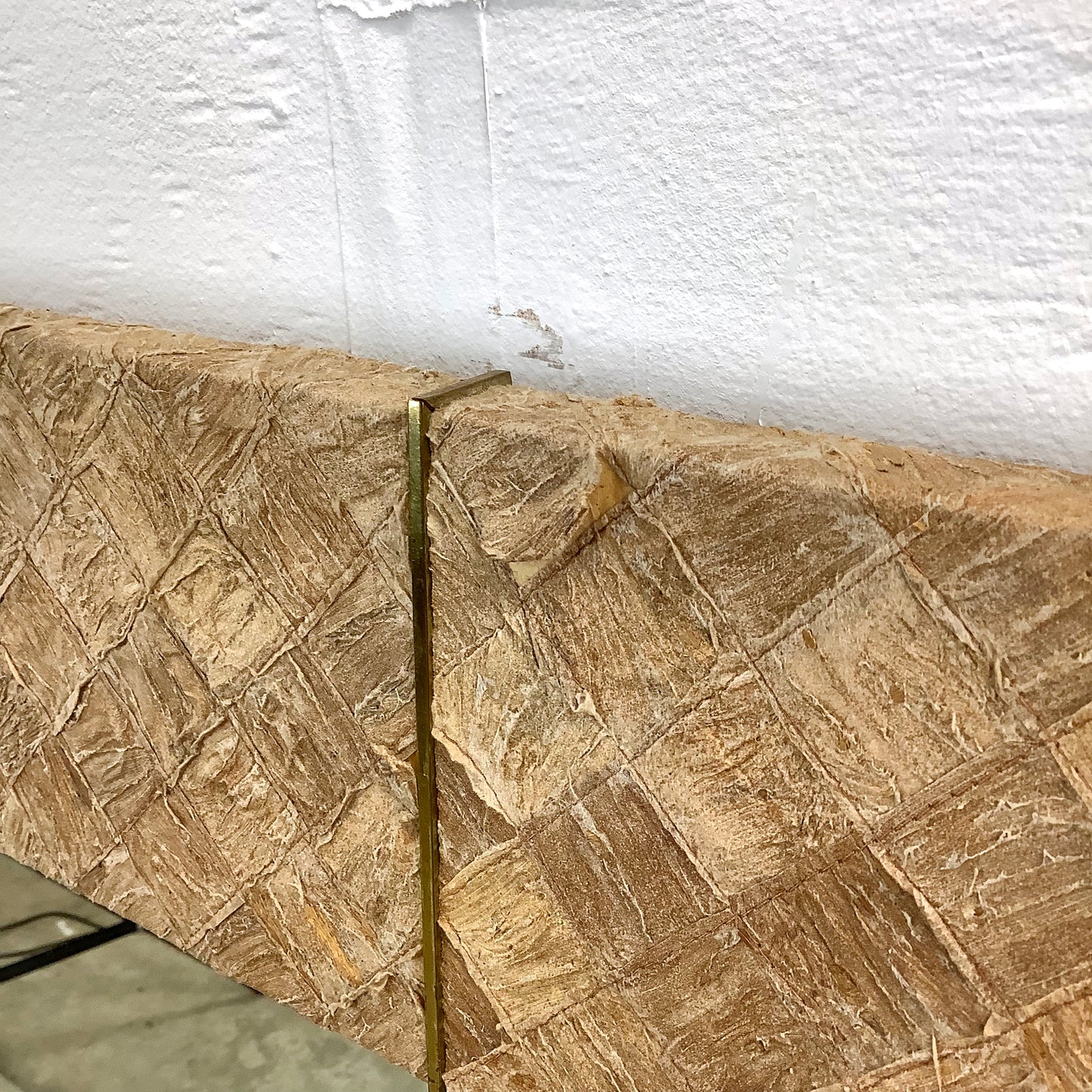 Large Vintage Square Wall Mirror