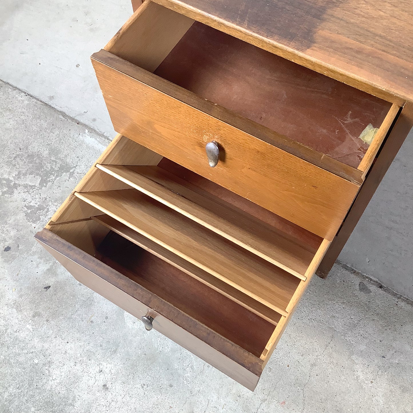 Mid-Century Modern Desk from Drexel’s Profile Line by John Van Koert