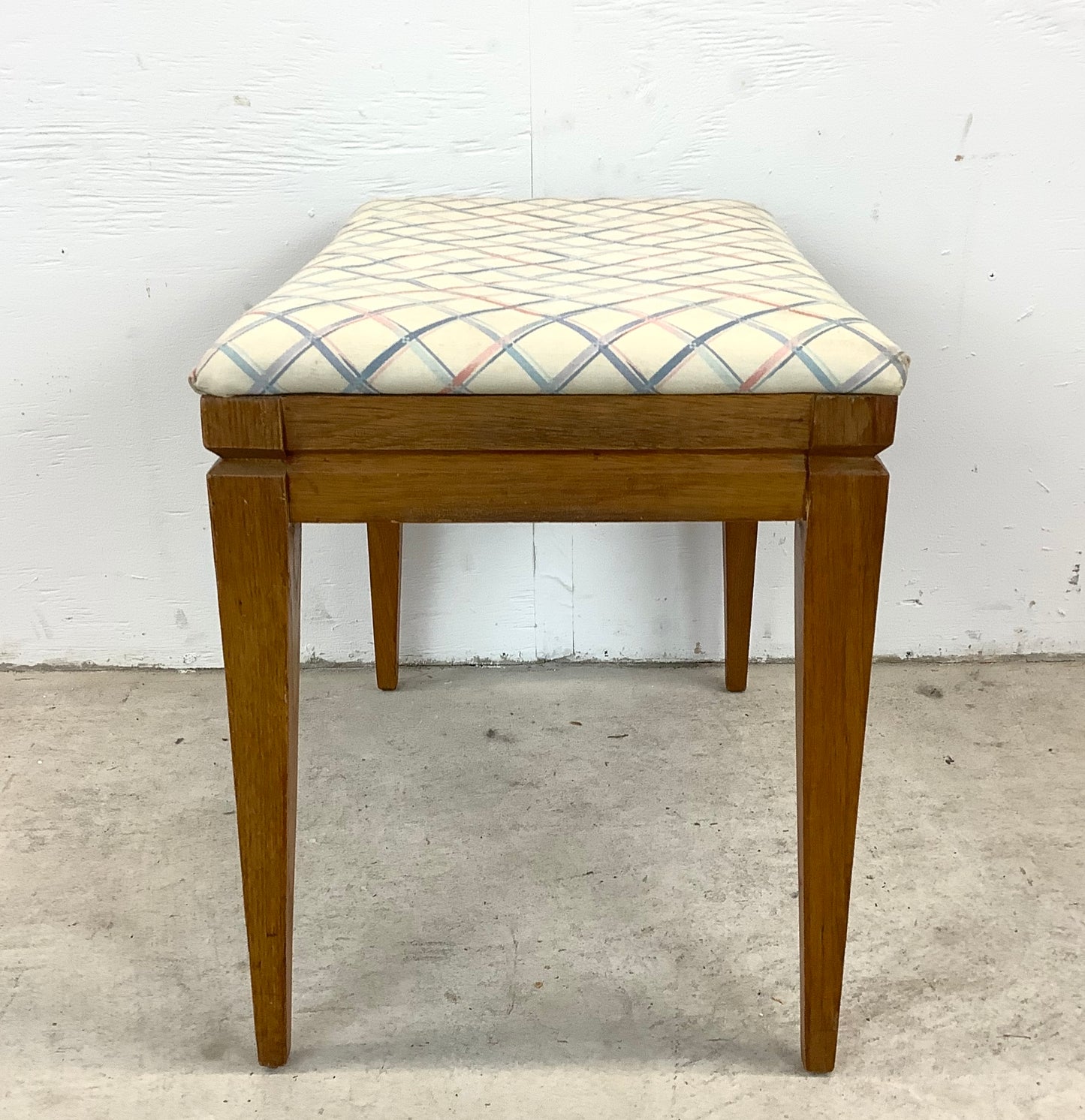 Mid-Century Vanity Stool or Piano Bench