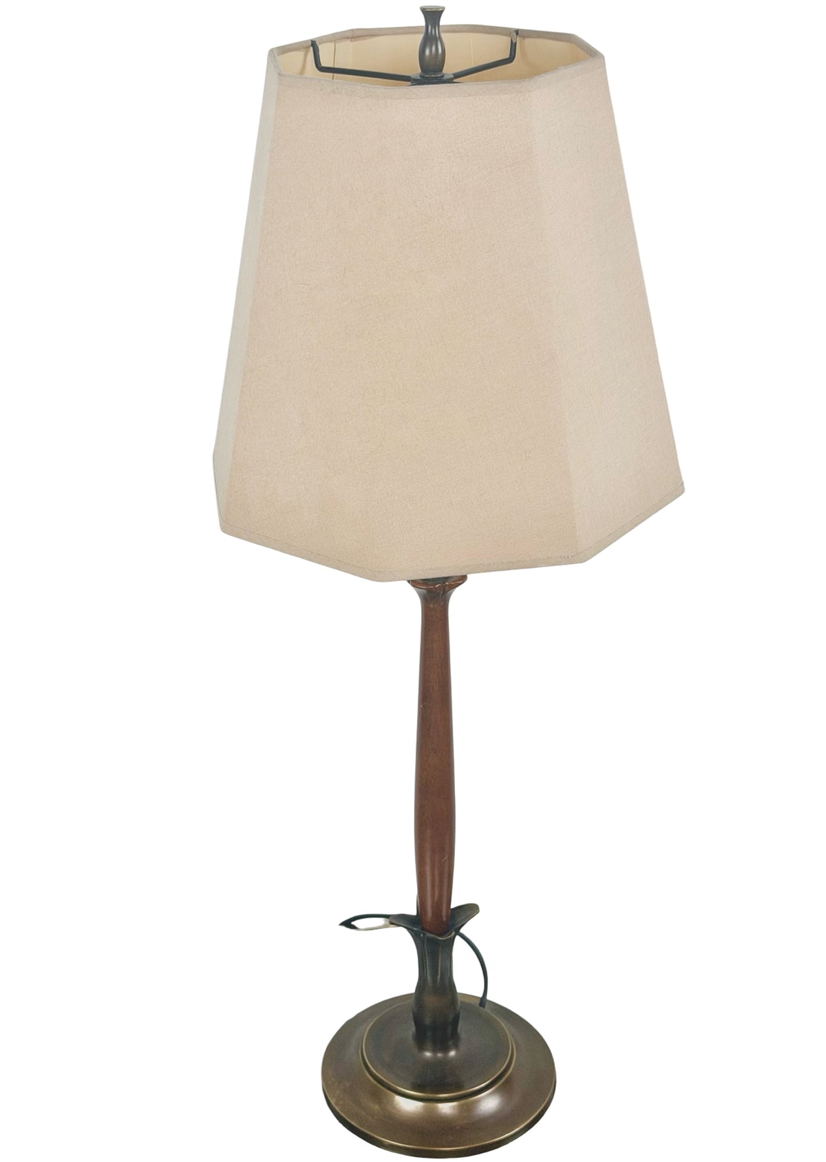 1960s Mid-Century Modern Sculptural Table Lamp