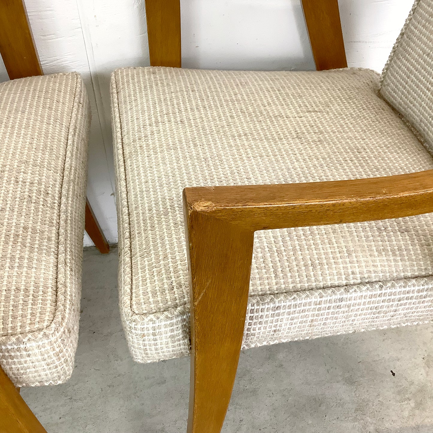 Pair MCM Armchairs for Dining or Office