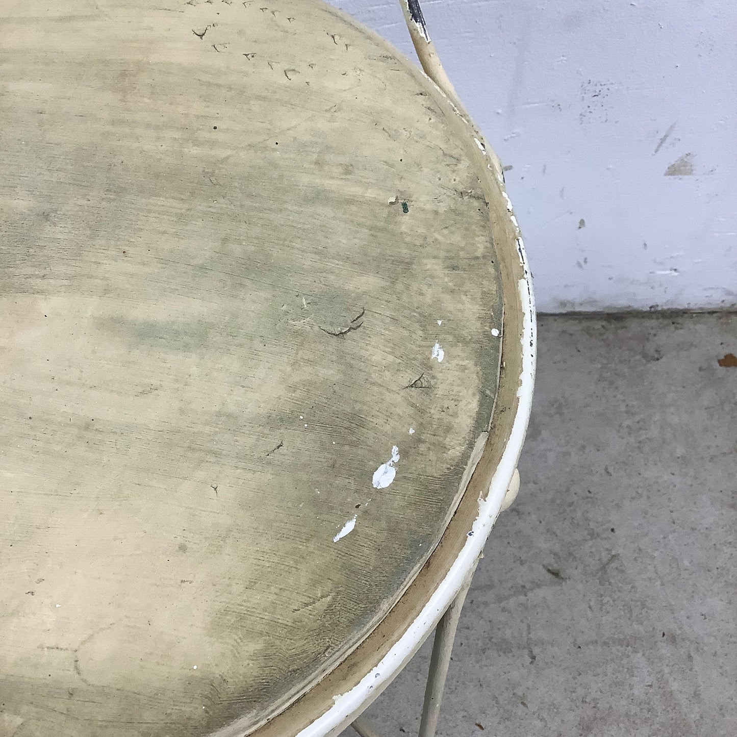 Vintage Wrought Iron Parlor Chair