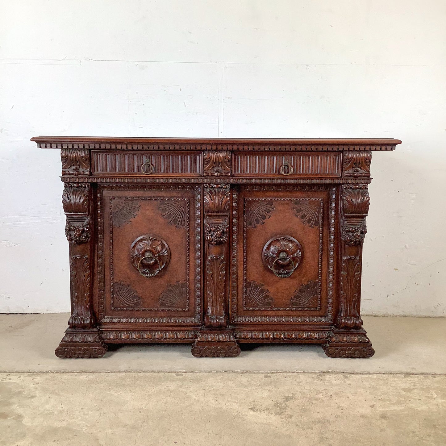 Antique Renaissance Revival Sideboard
