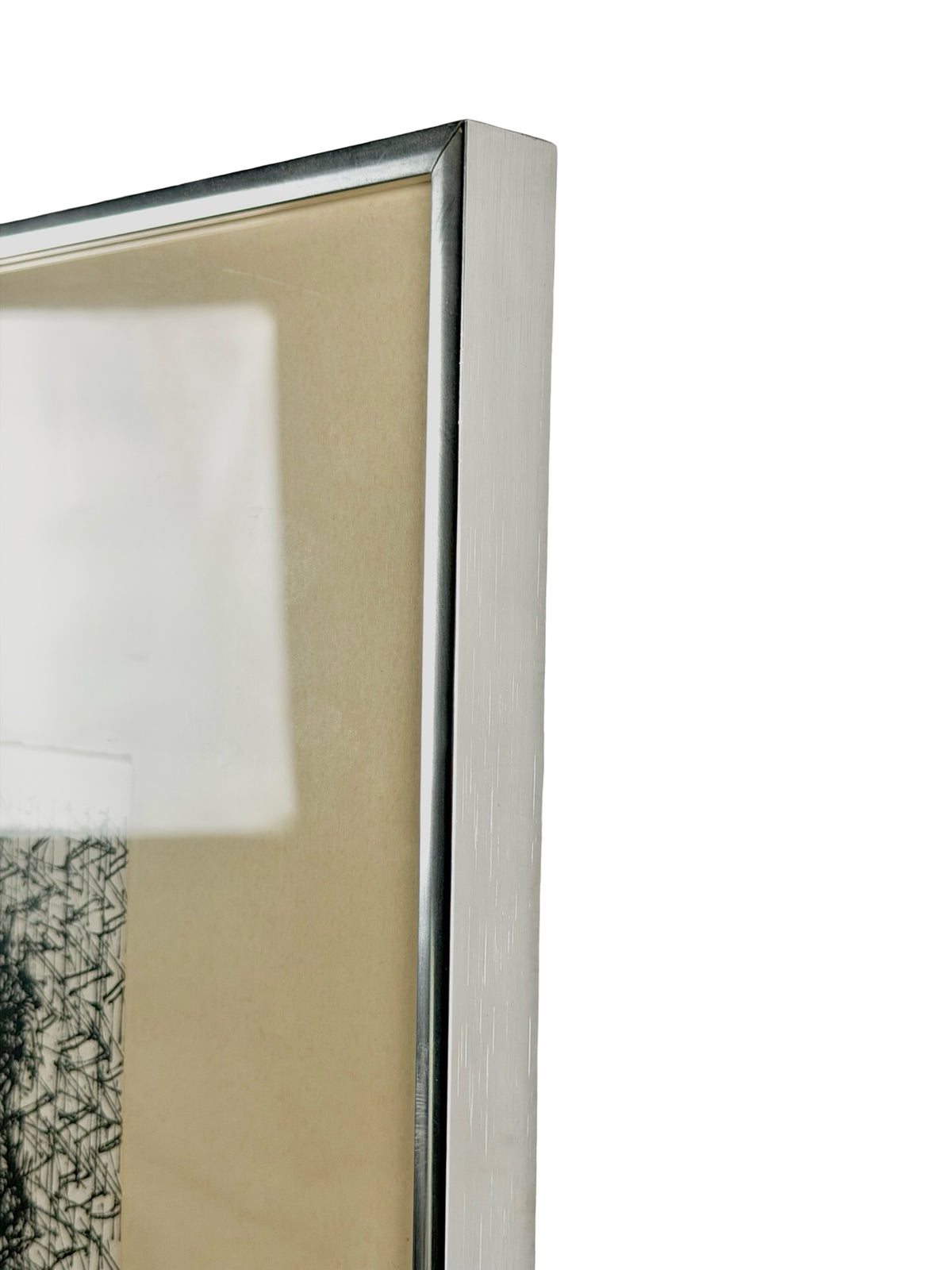 Jean Carzou Original Lithograph — Framed Modernist Figure by a Window