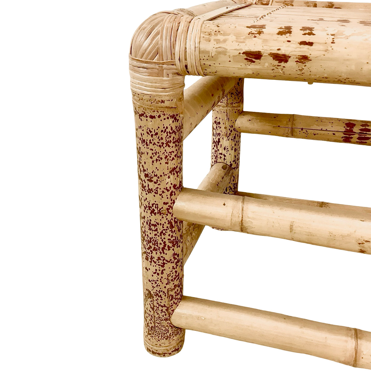 Vintage Natural Bamboo Side or Dining Chair