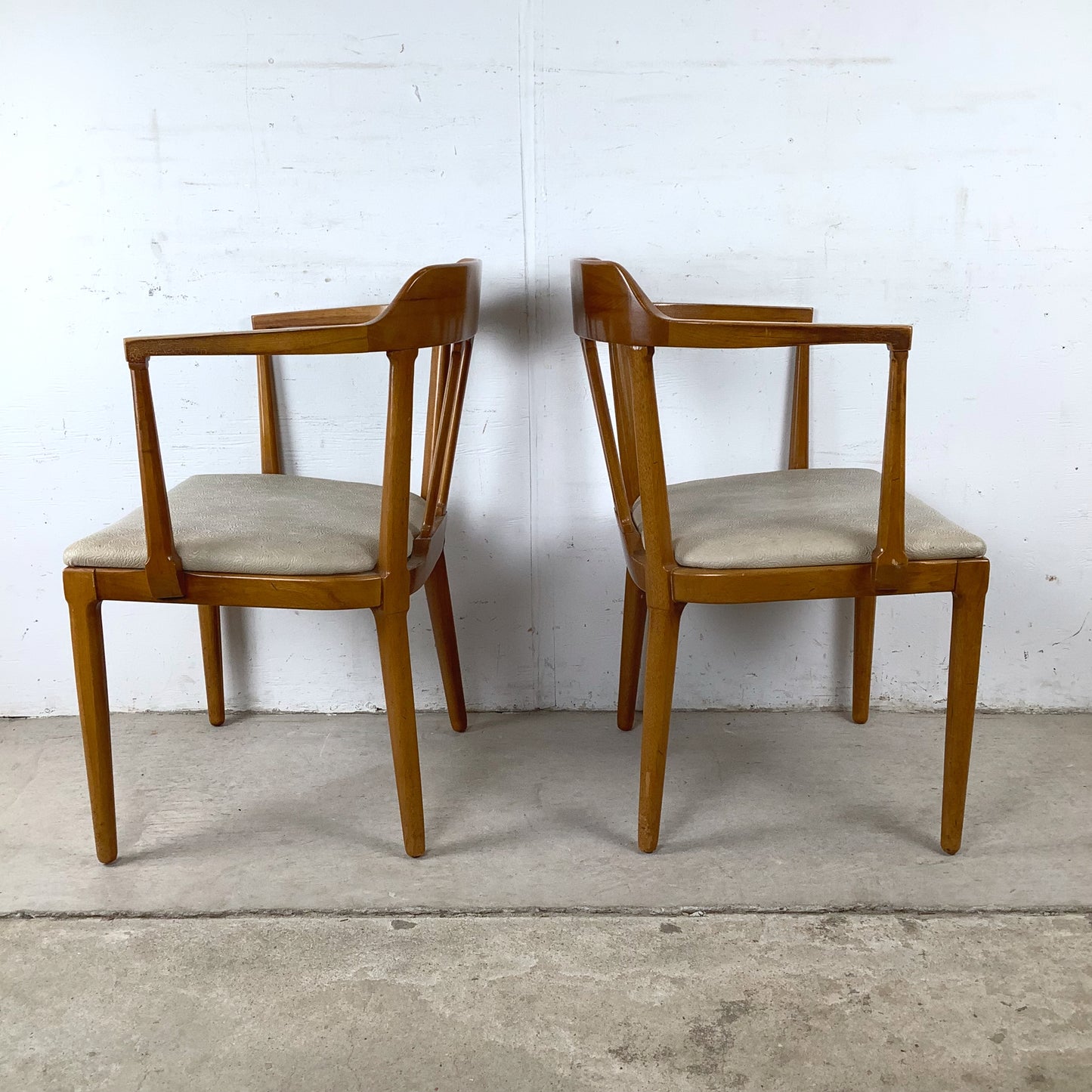 Tomlinson Mid-Century Modern Dining Chairs — Set of Six