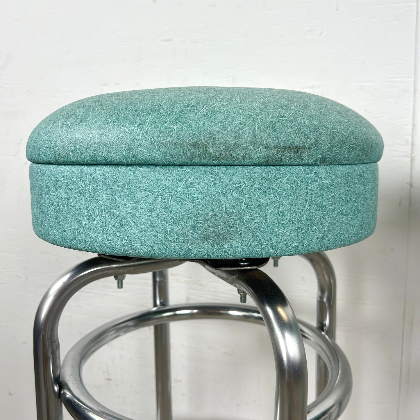 Vintage Swivel Barstools- Set of Six