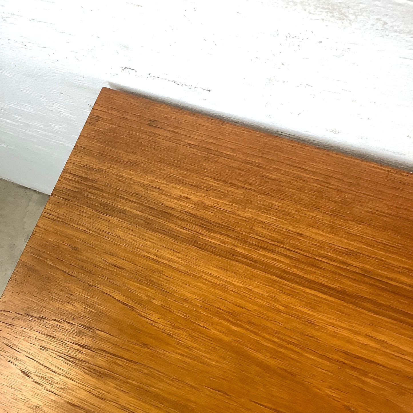 Scandinavian Modern Teak Credenza With Tambour Doors