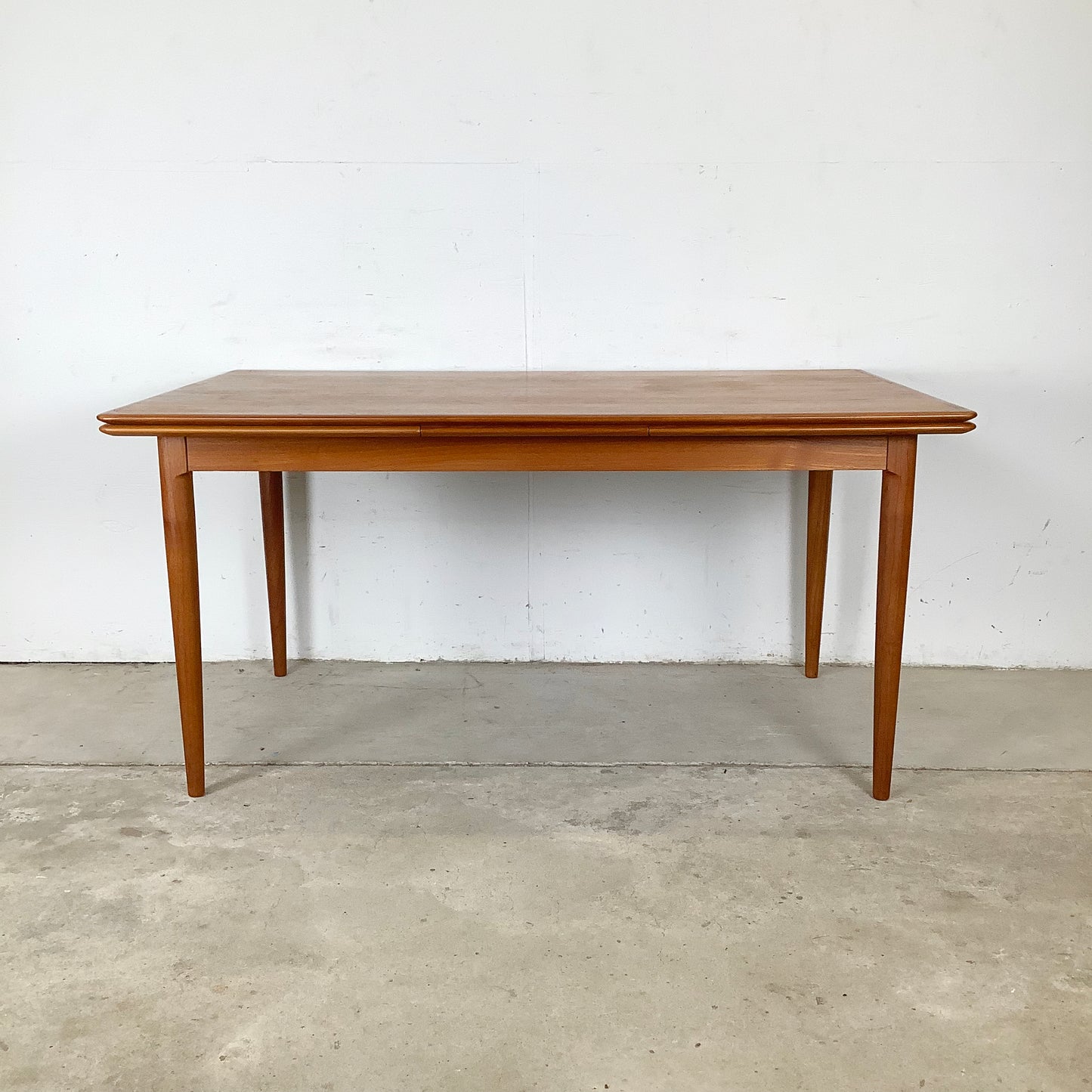 Mid-Century Danish Teak Dining Table with Draw Leaves by Skovmand & Andersen for Moreddi