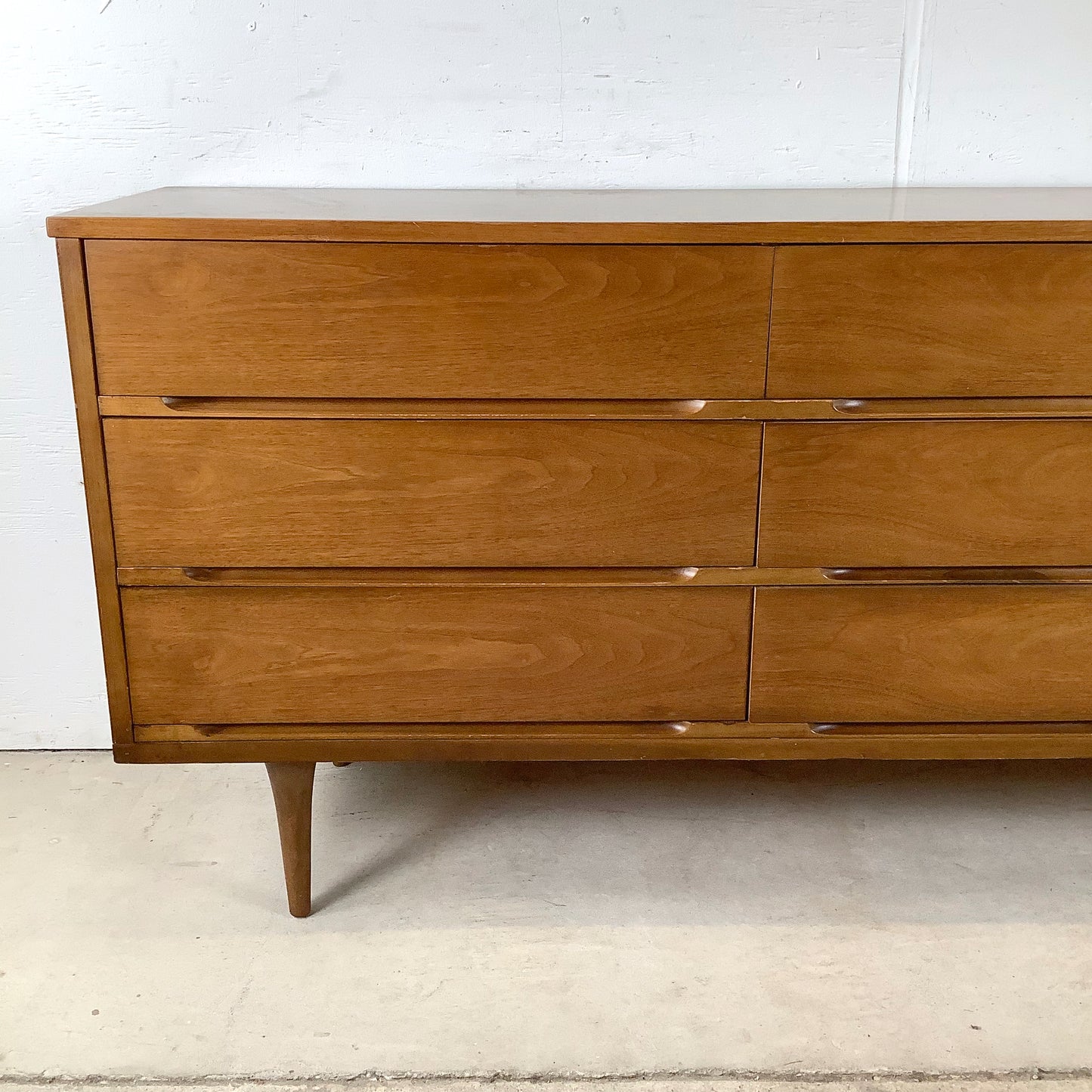 Mid-Century Nine Drawer Dresser
