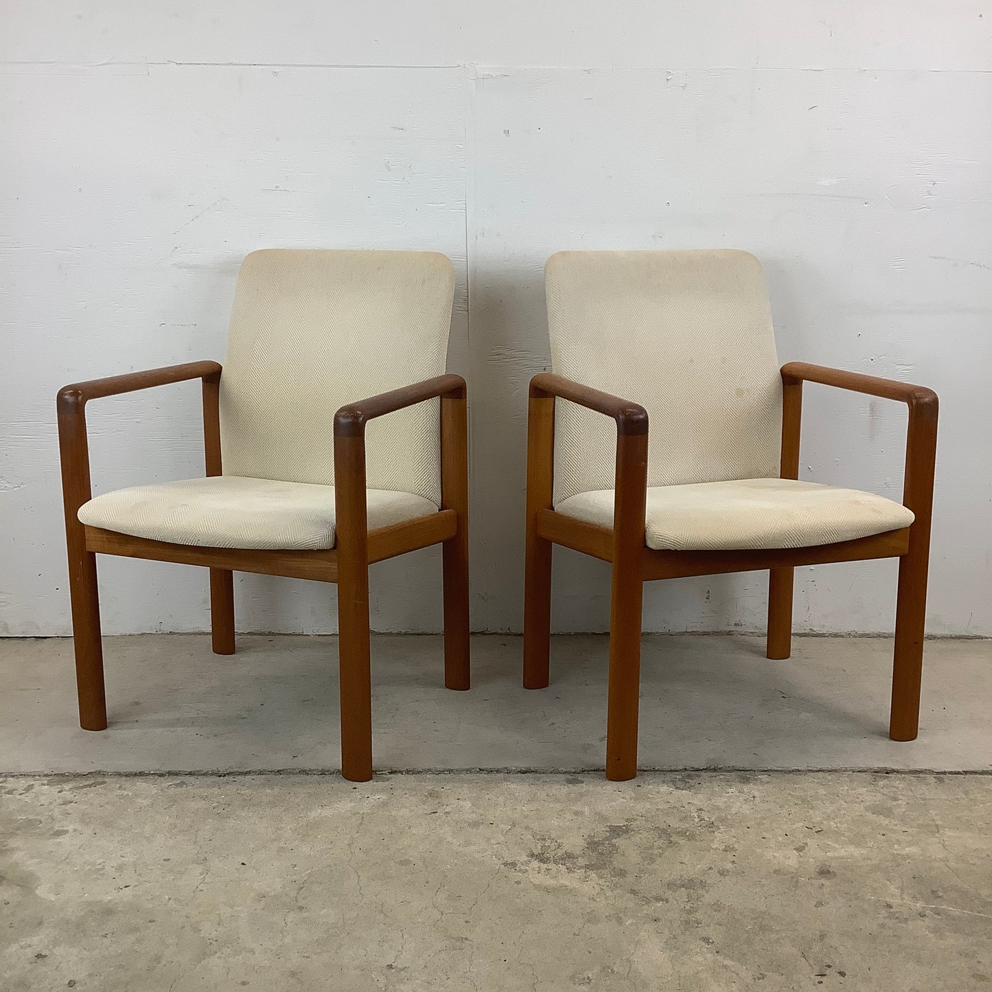 Scandinavian Modern Teak Armchairs by Jesper- set of 8