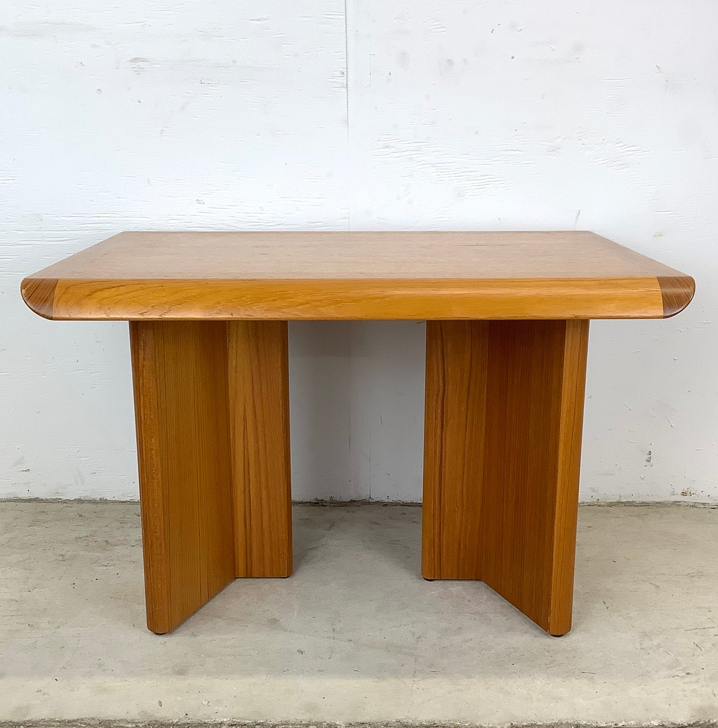 Pair Danish Modern Teak End Tables by Nordic Furniture